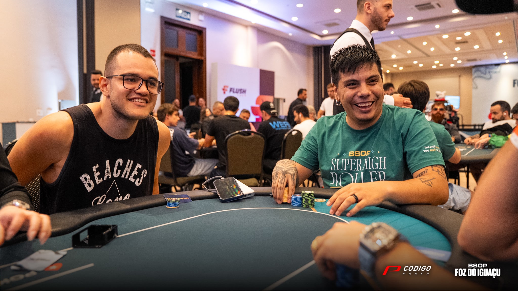 Fonseca Y Serrano 25K Super High Roller Dia 1 Foz Do Iguacu