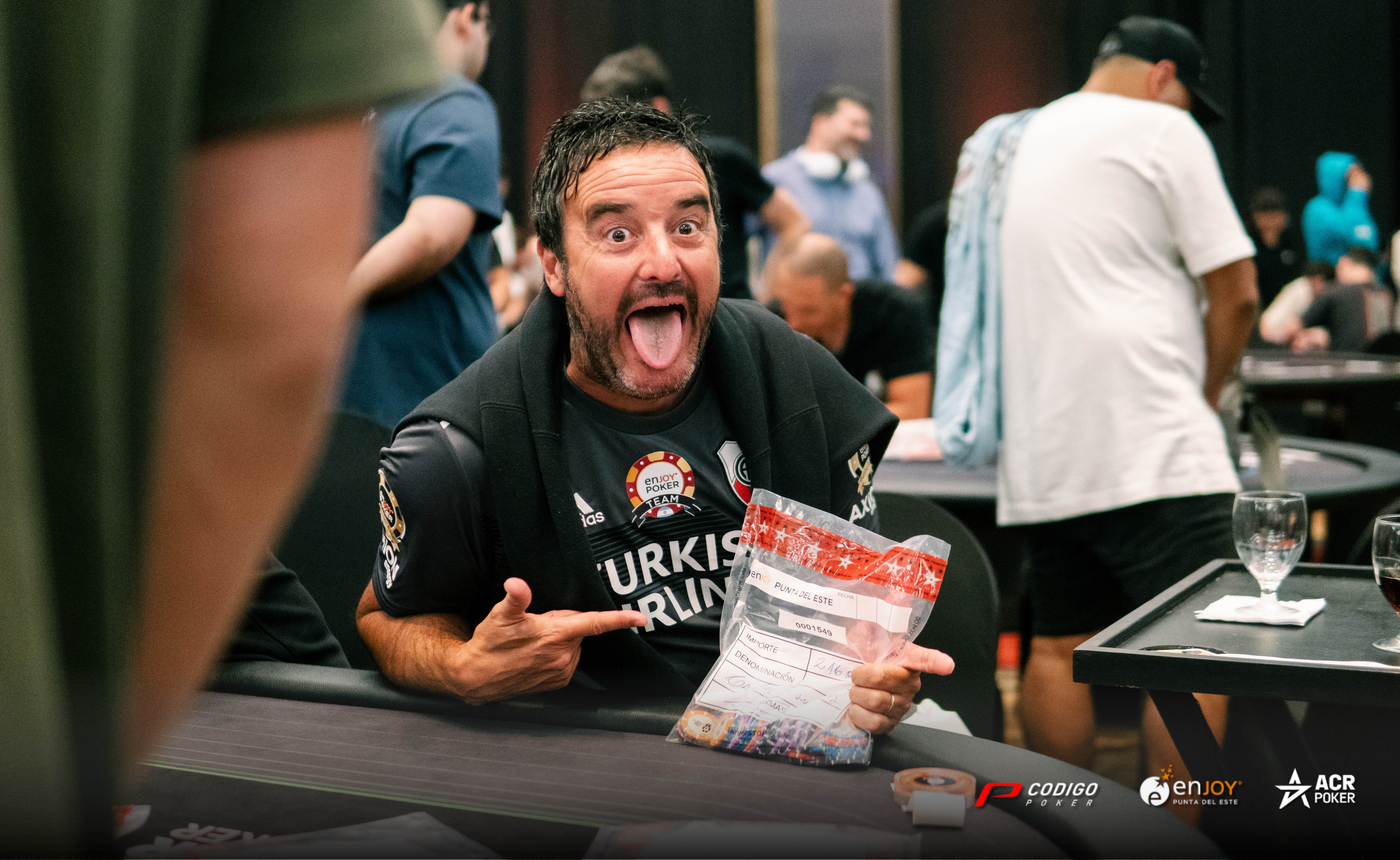 Enjoy Poker Tour: Gaspar Fernández lideró el Día 1 del High Roller