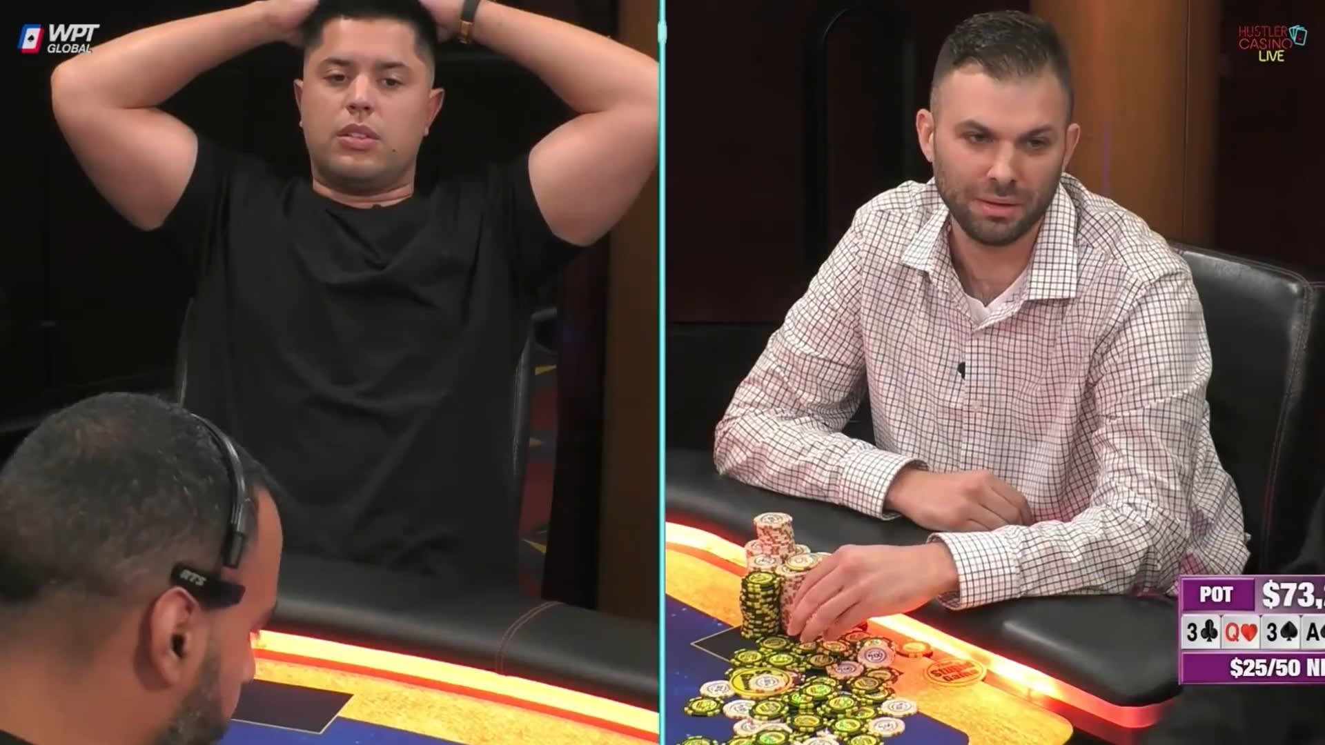 Mariano Grandoli discutió con un ganador de brazalete en Hustler Casino Live