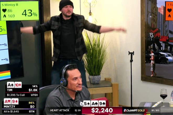 Un podcaster político fue a Lodge Card Club y perdió miles de dólares