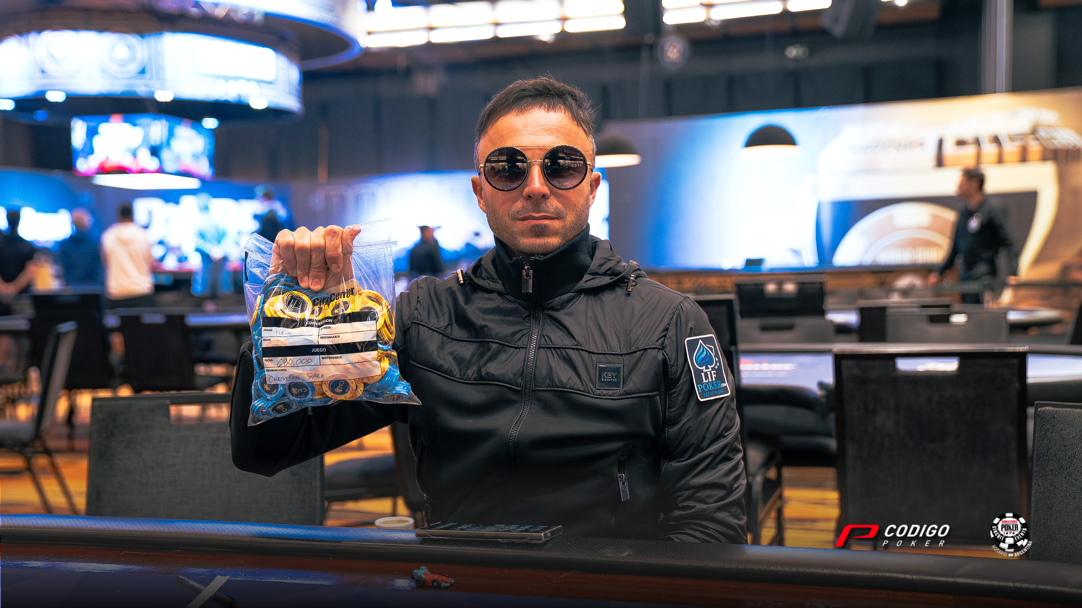 WSOP Rosario: Christian Sare, el campeón 2024, fue el mejor del Día 1A del Main Event