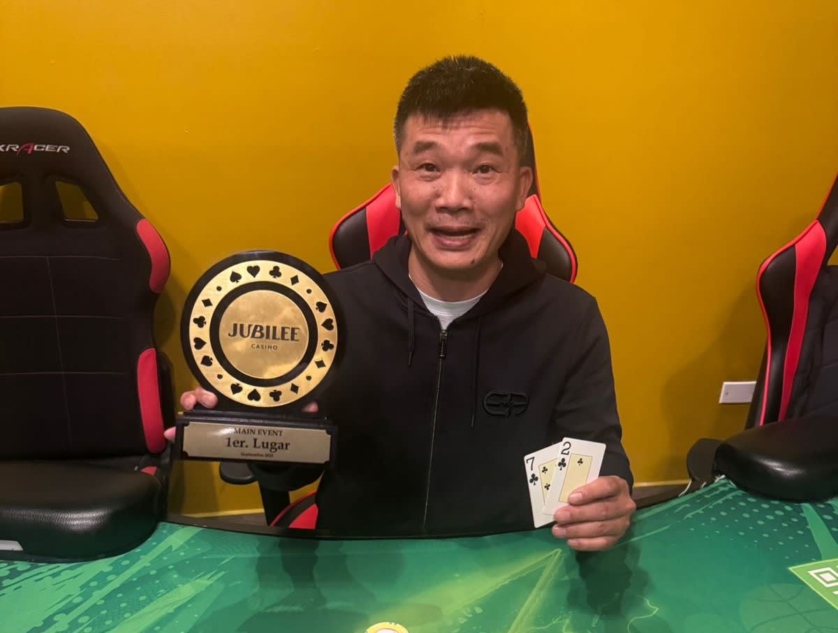 Tong Rui Xu se quedó con el título de campeón en Casino Jubilee