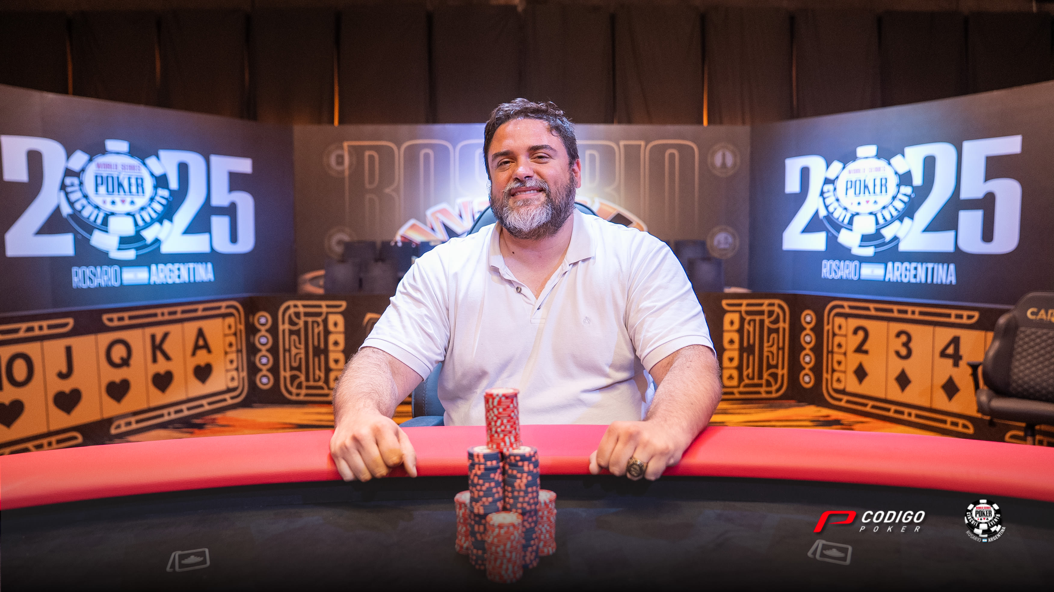 WSOP Rosario: Felipe Crivelli ganó su primer anillo en el 8-Max