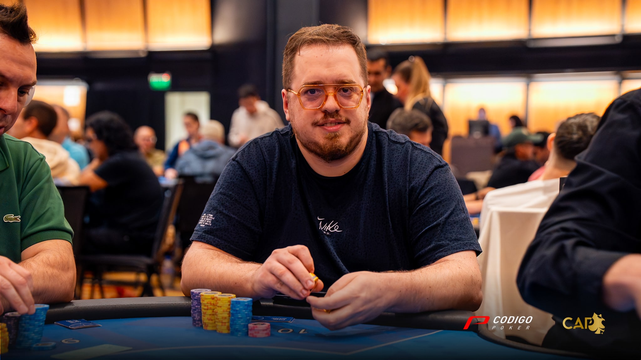 Waigel y Roggiani cerraron los Días 1 del Main Event del CAP Rosario en lo más alto