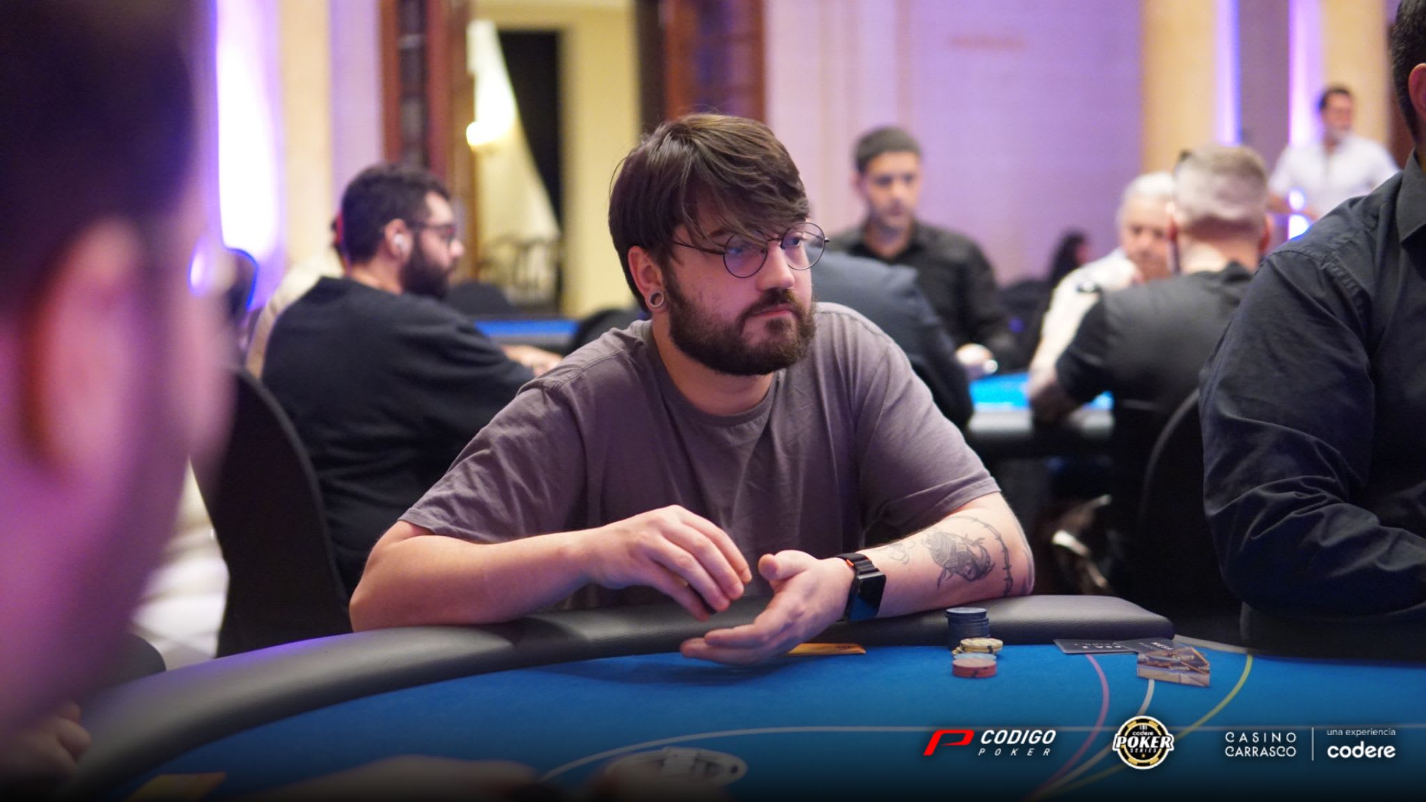Poker Series High Roller Dia 1 Giorgio Tonin