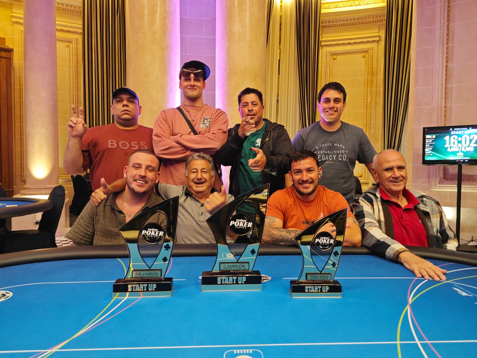 Mesa Final Start Up Codere Poker Series