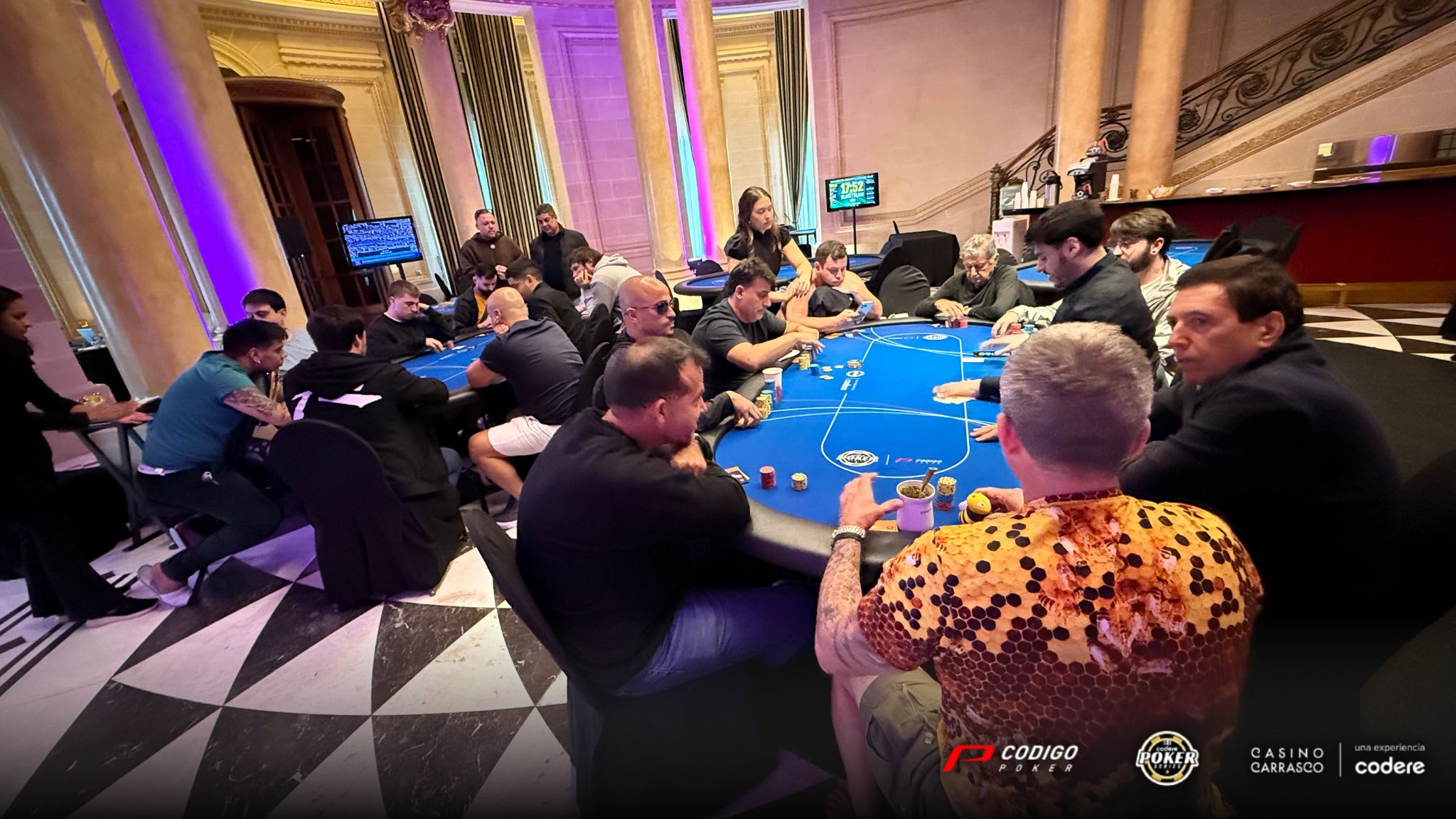 Poker Series High Roller Dia 3 Color Mesa