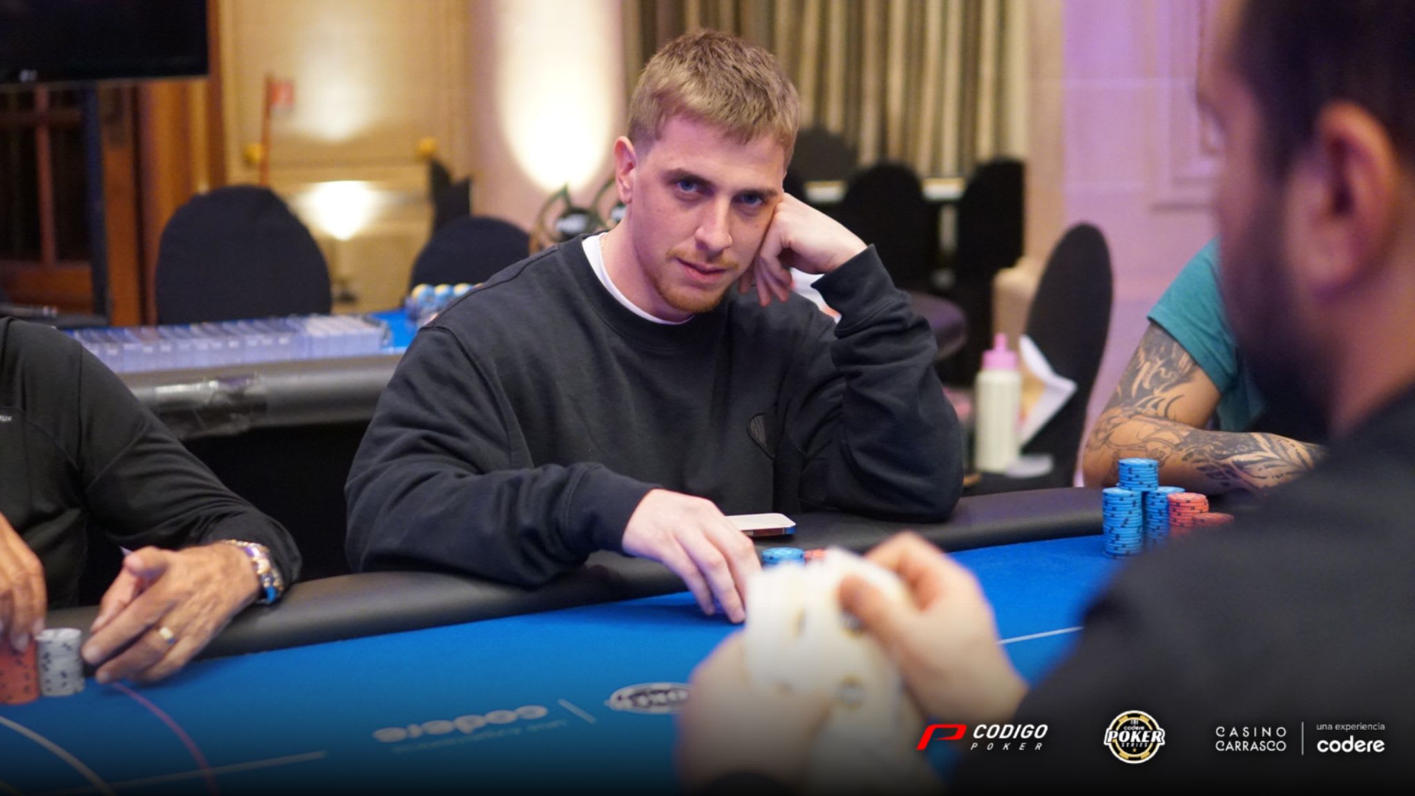 Poker Series High Roller Dia 3 Matias Scaffo