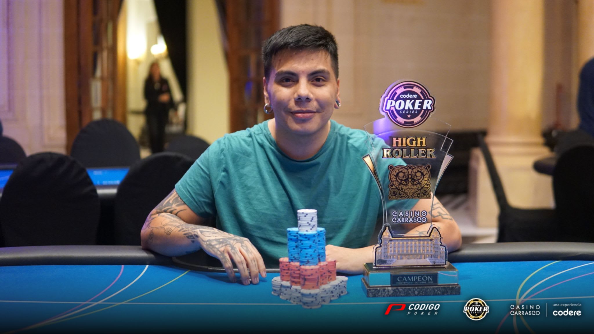 Poker Series High Roller Dia 3 Campeon Sebastian Fonseca