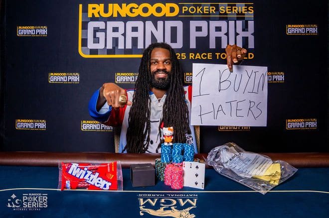 Justin Arnwine consiguió su mayor victora y se la dedicó a los «1 buy-in haters»