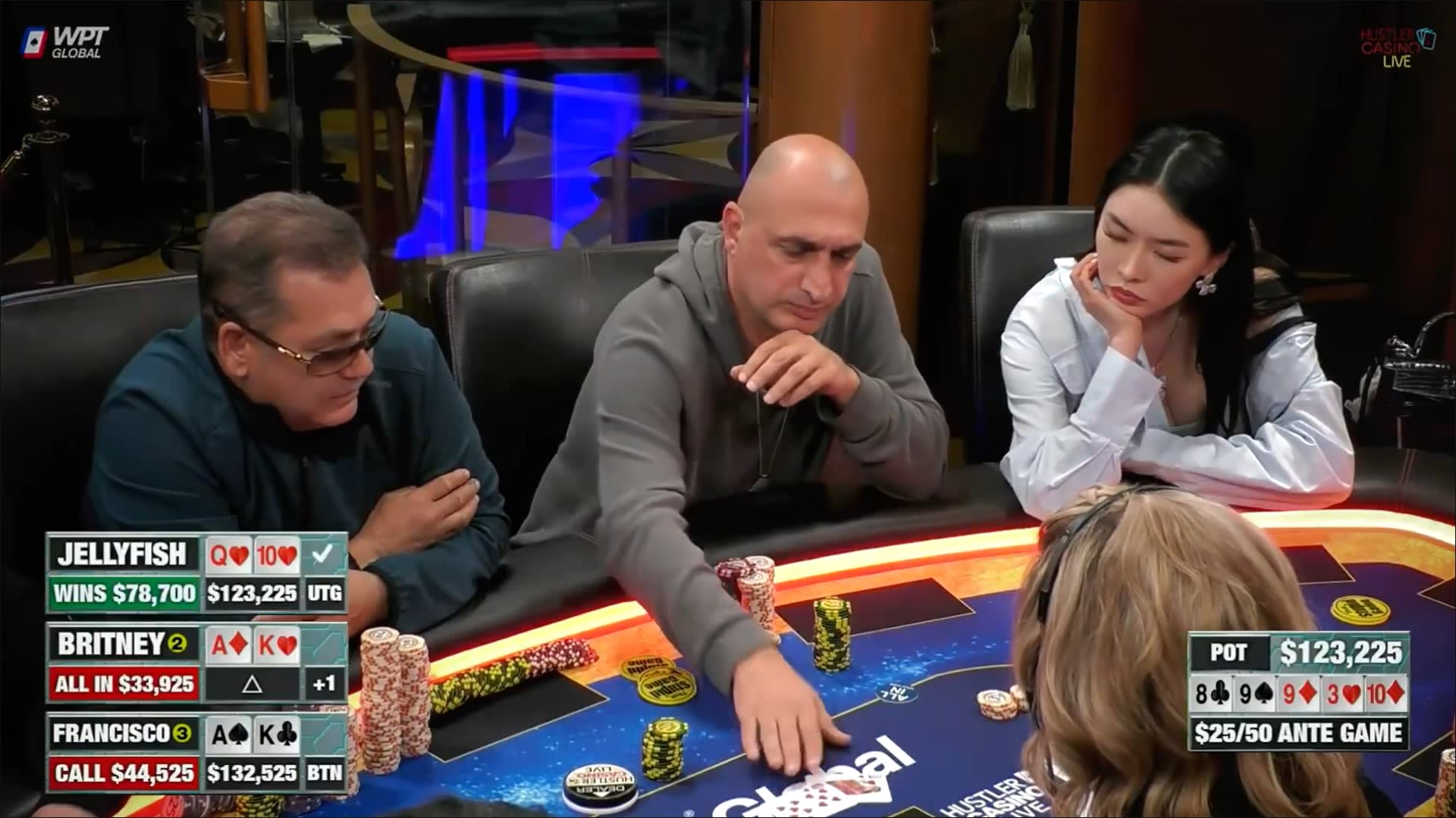 ¿Bad beat del año? Pagó dos all-in con Dama High y ganó US$123K