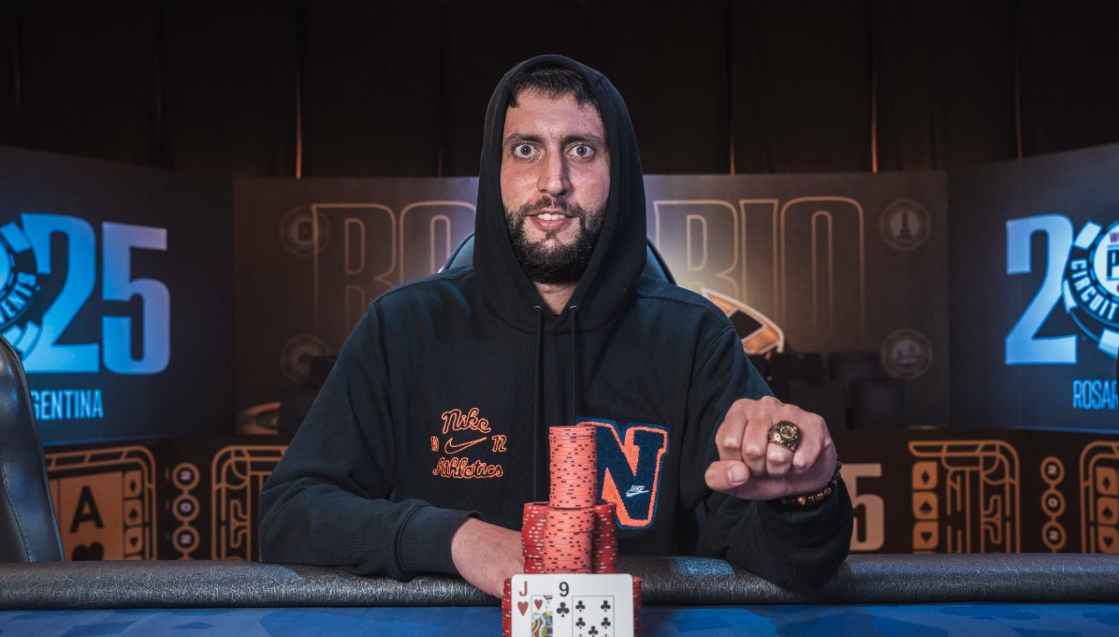 Leandro Bianchini ganó el primer anillo de la WSOP Rosario