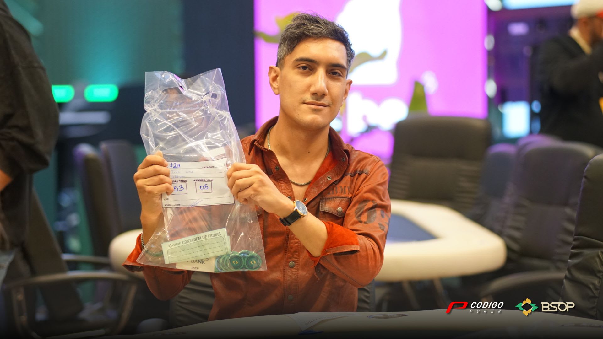 No para: Iván Lucá avanzó al Día Final del 150K Super High Roller del BSOP Millions