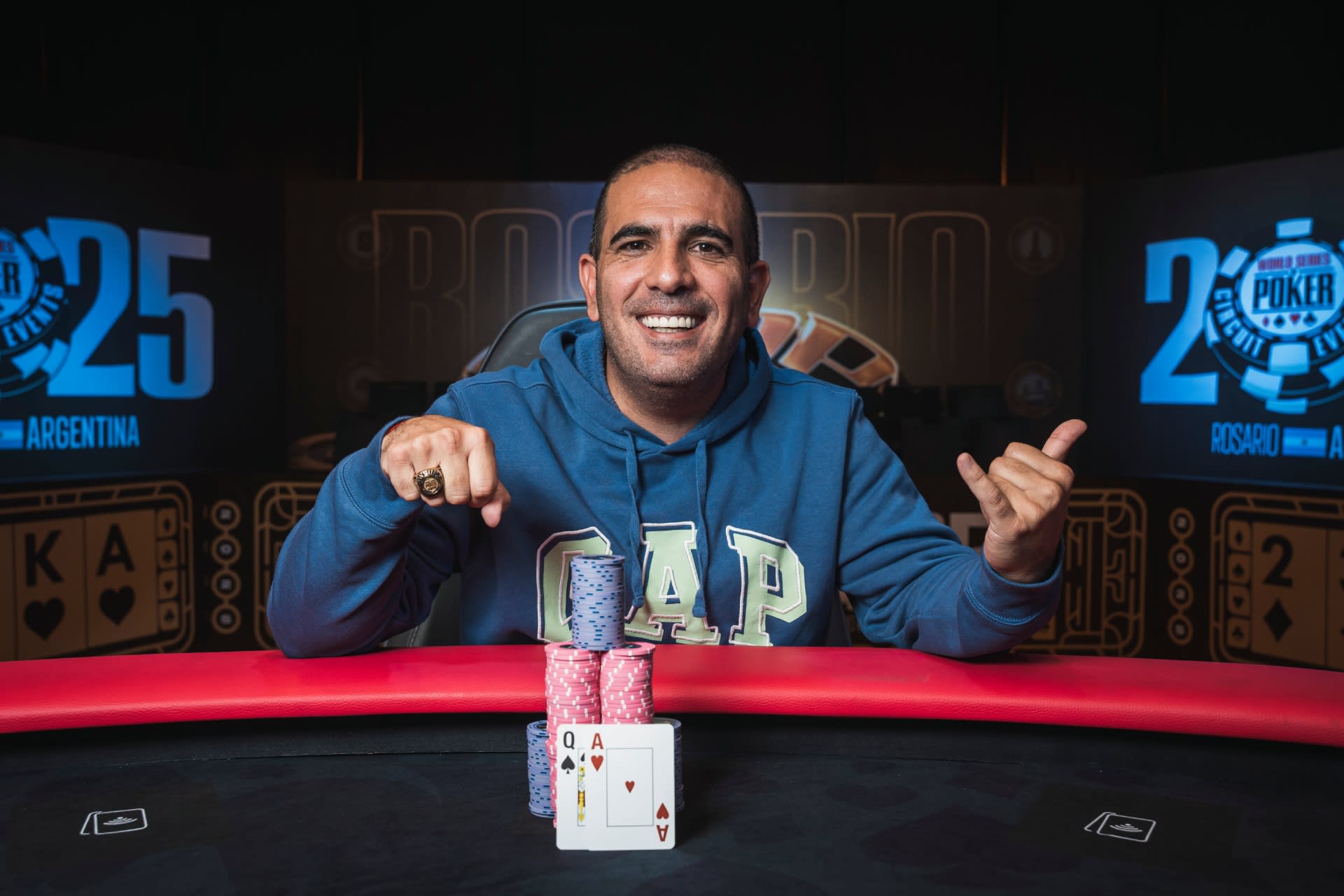 WSOP Rosario: Luis Cabrera se quedó con el NLH500