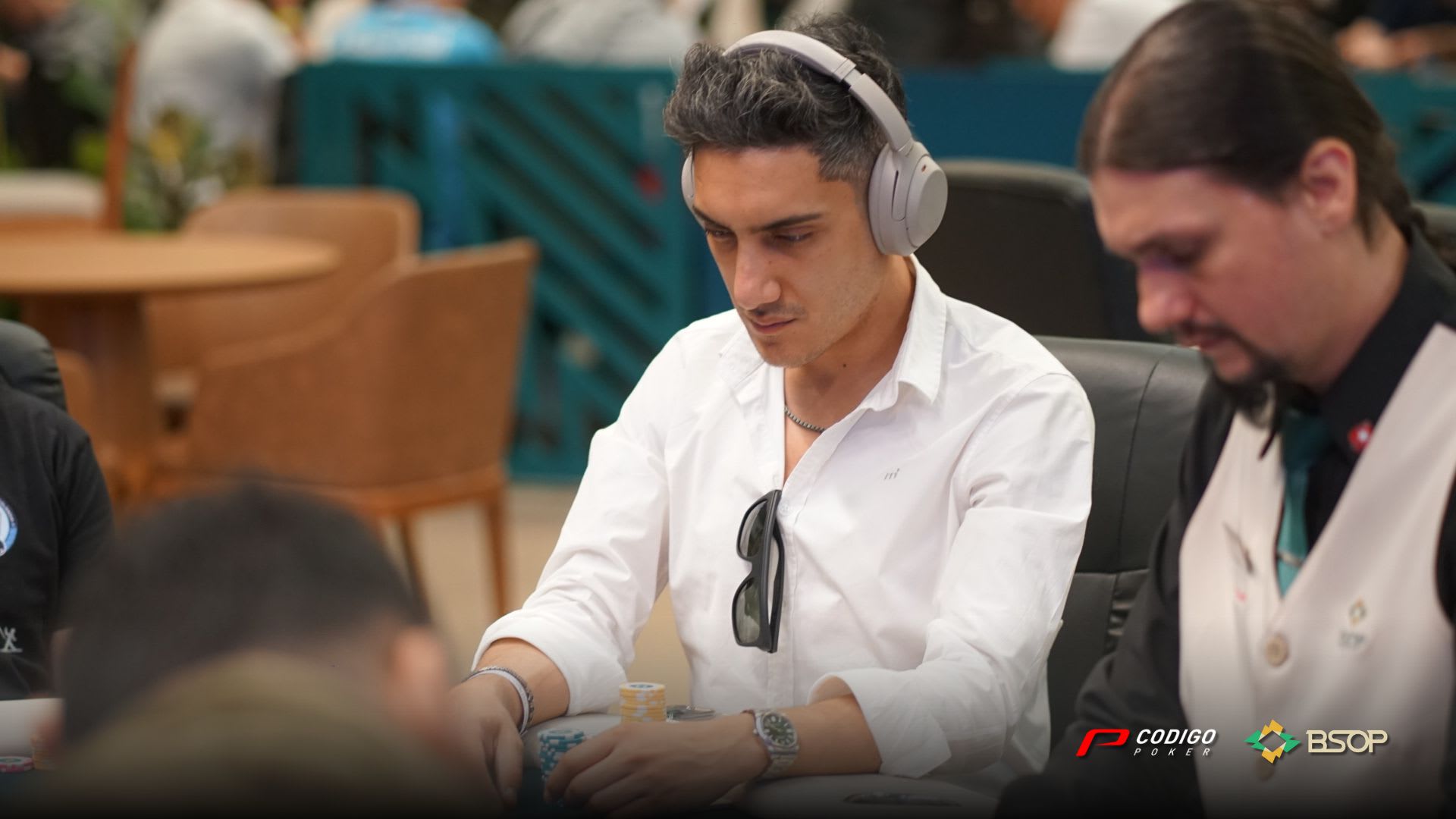 Paso en falso para Iván Lucá en el 250K Super High Roller del BSOP Millions