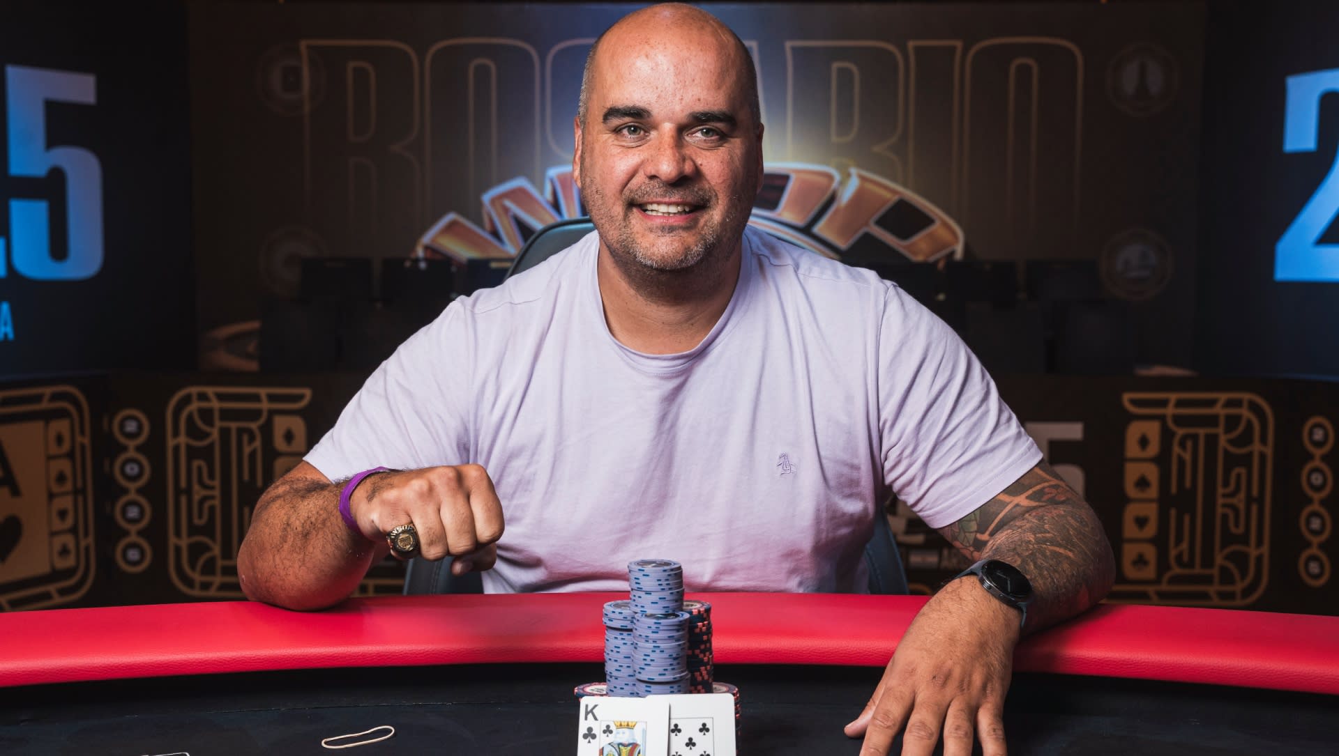 WSOP-C Rosario: Sebastián Becker ganó un anillo y se va otro este sábado