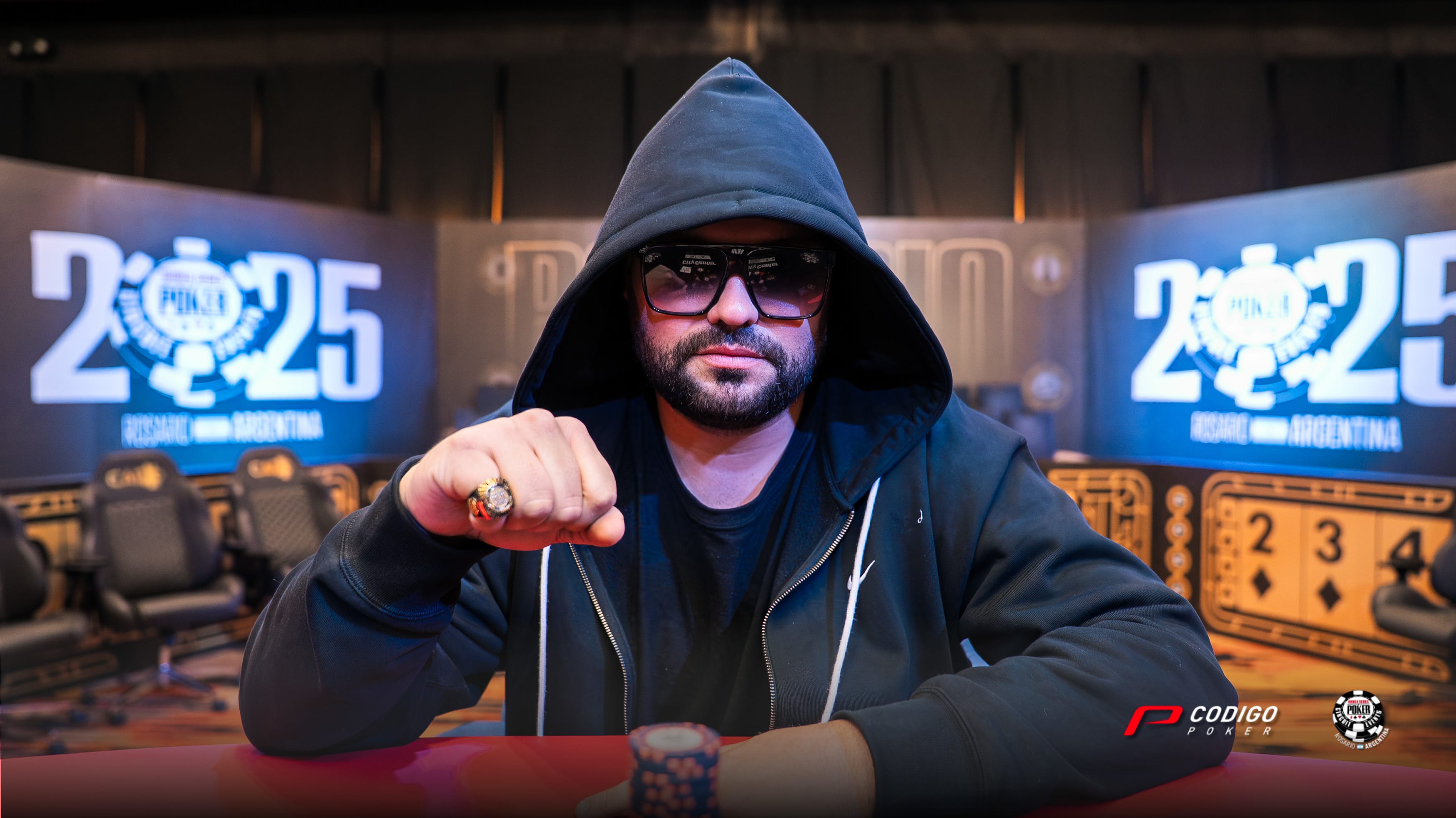 WSOP Rosario: Sare quedó a un paso de la hazaña y Gonzalo Velozo es el nuevo campeón del Main Event