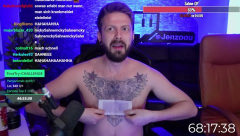 Jenzoou, el streamer que quiso reiniciar su vida con un curioso y radical desafío