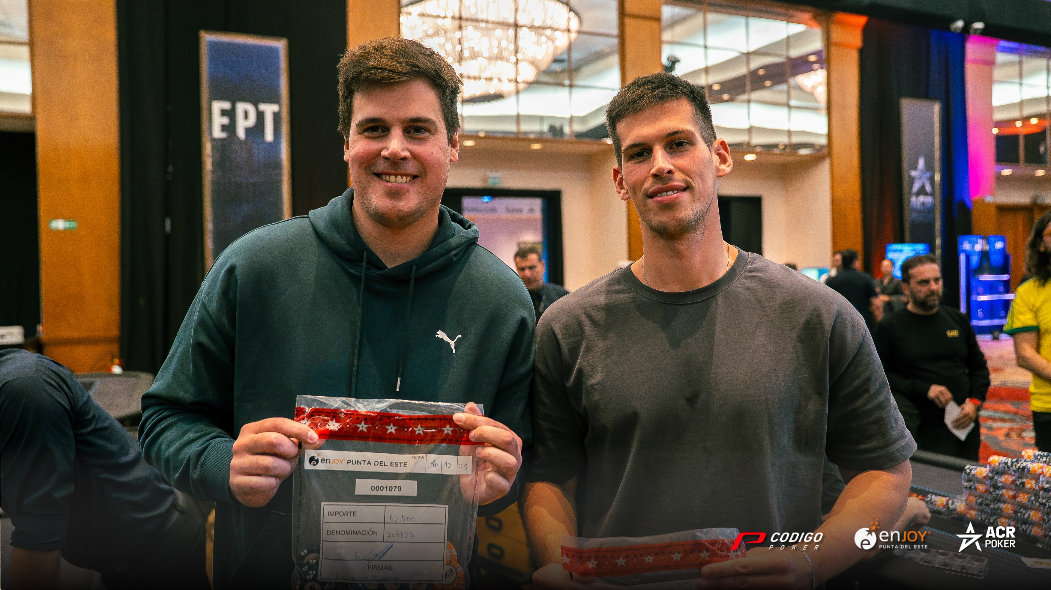 Facundo Vázquez y Helio Neves lideraron la Gran Final Millonaria