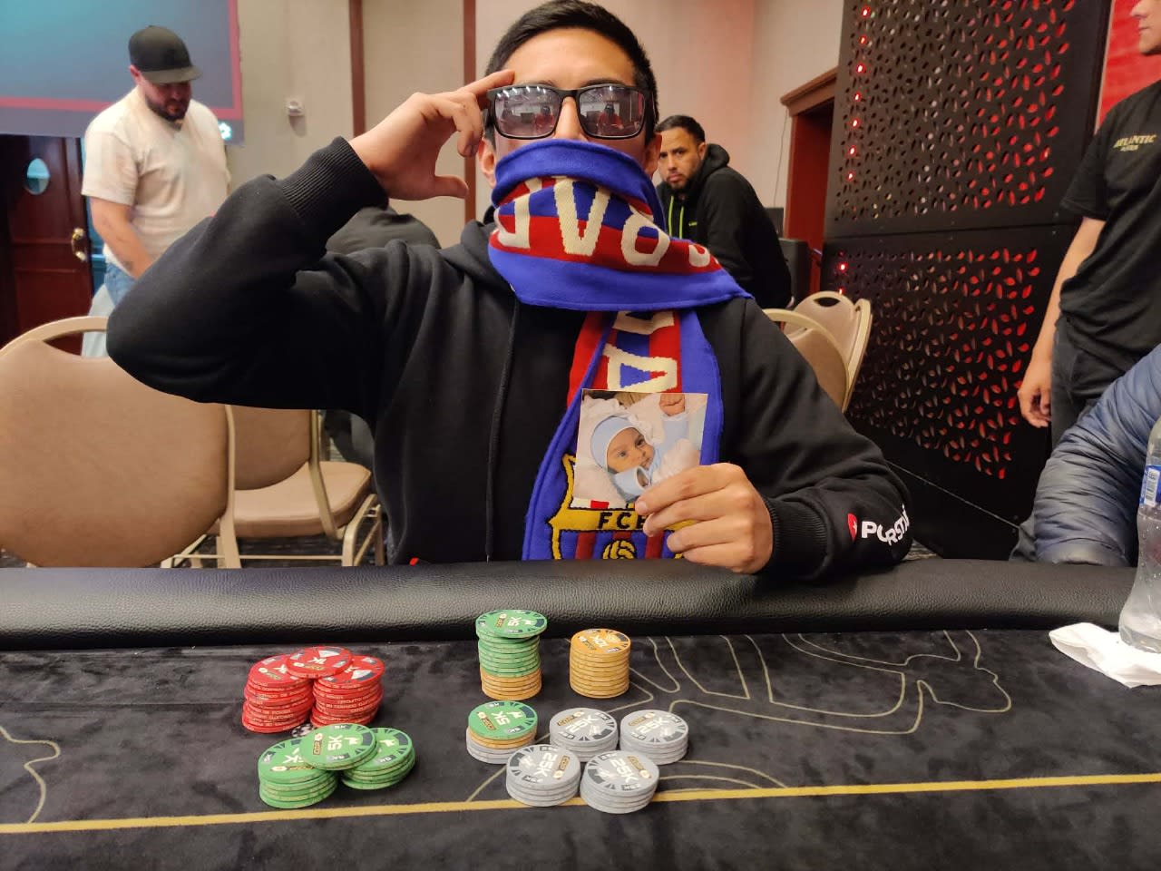 Oscar Sanchez lideró el Día 1C del Circuito Dorado de Poker