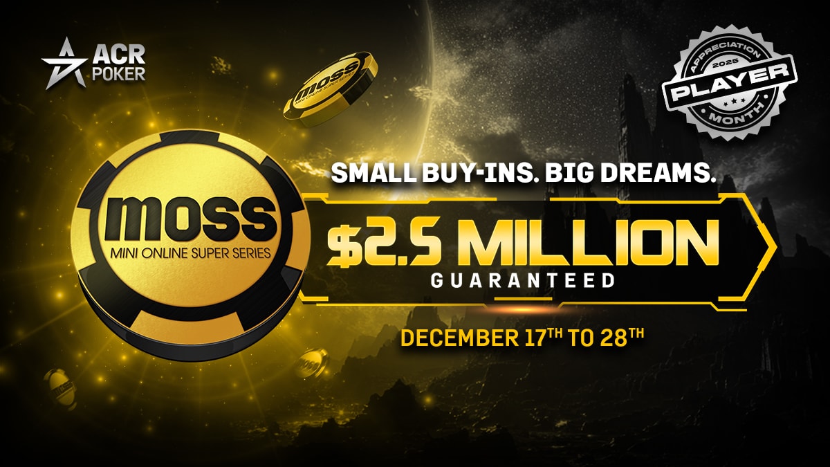 Inician las Miniseries Super Online en ACR Poker