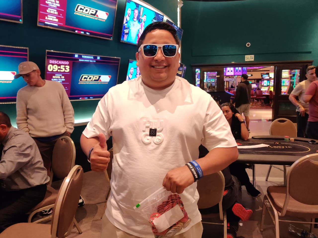 Circuito Dorado de Poker: Ziño Rodríguez lideró el Día 1D