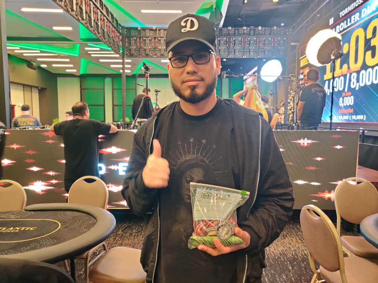 Circuito Dorado de Poker: Cesar Reategui fue el chipleader del Día 1E