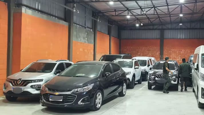 Vehiculos Incautados