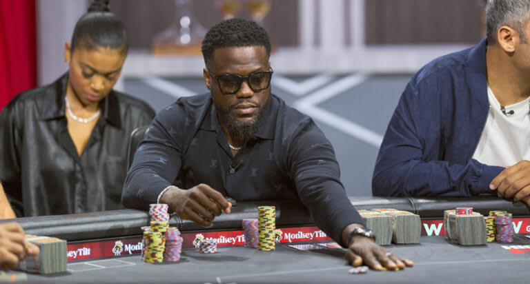 Kevin Hart ganó más de medio millón en su paso por High Stakes Poker