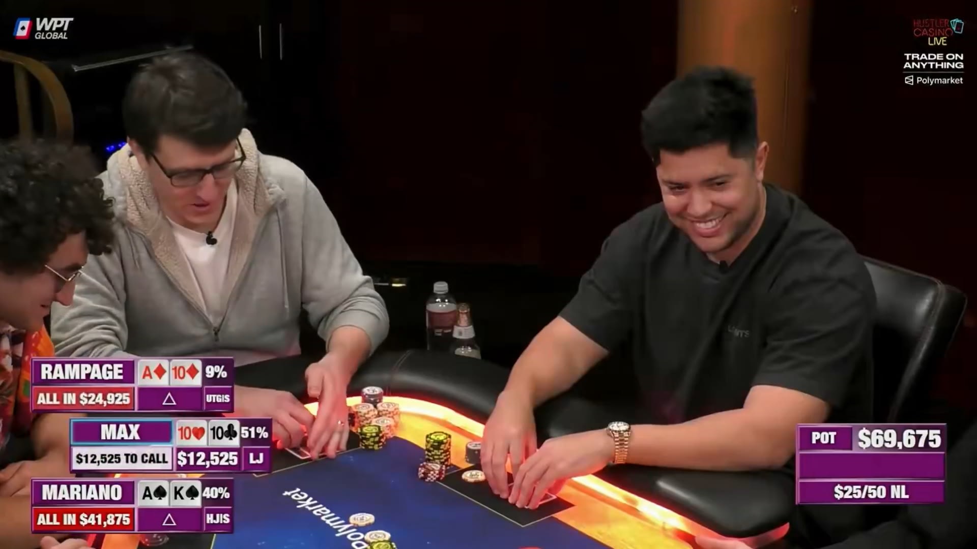 Mariano Grandoli se cruzó con Rampage Poker y le ganó un pozo de +US$50K