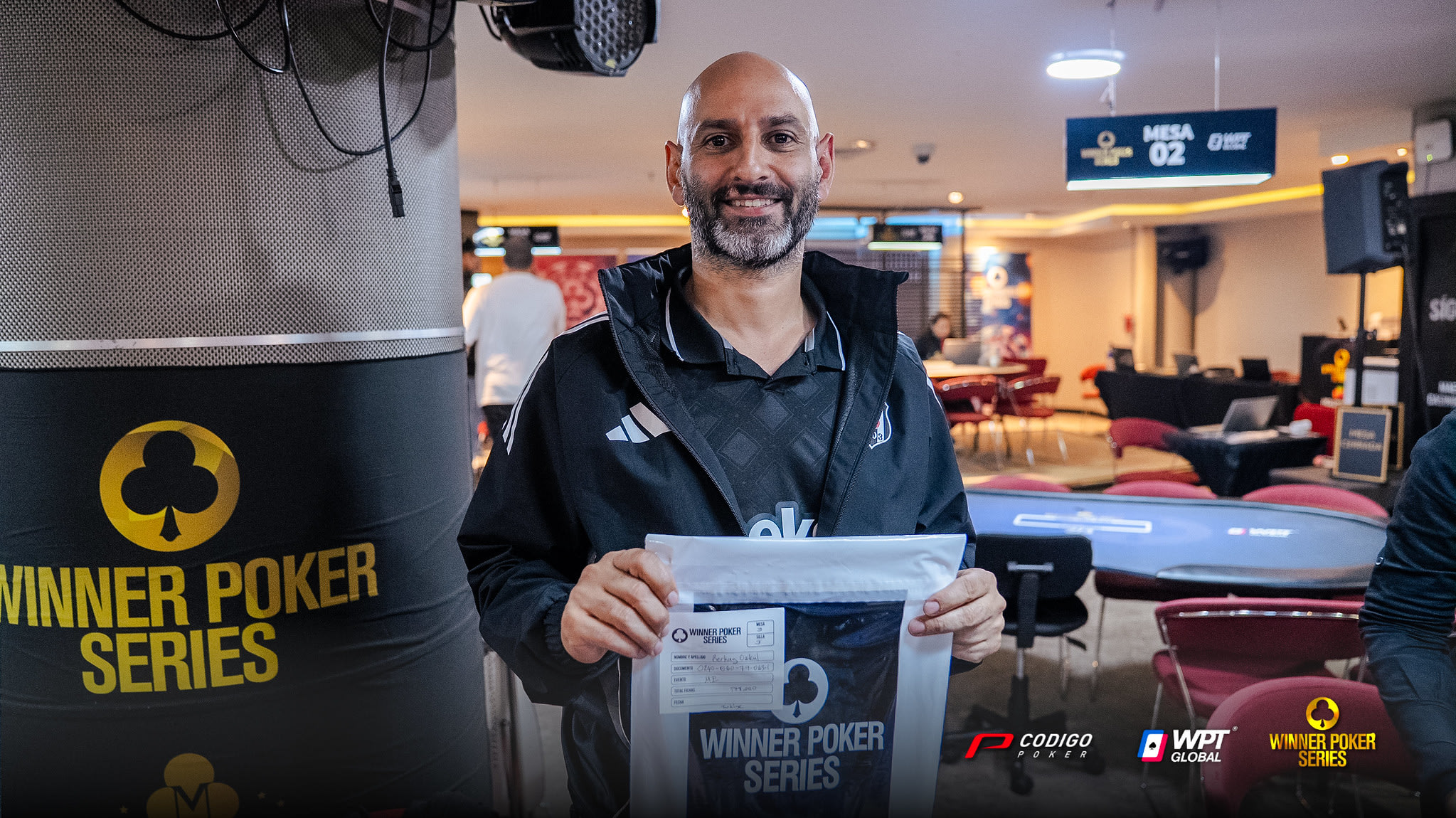 Winner Poker Series: Kai Ozkul fue el mejor del Día 1D en el Main Event