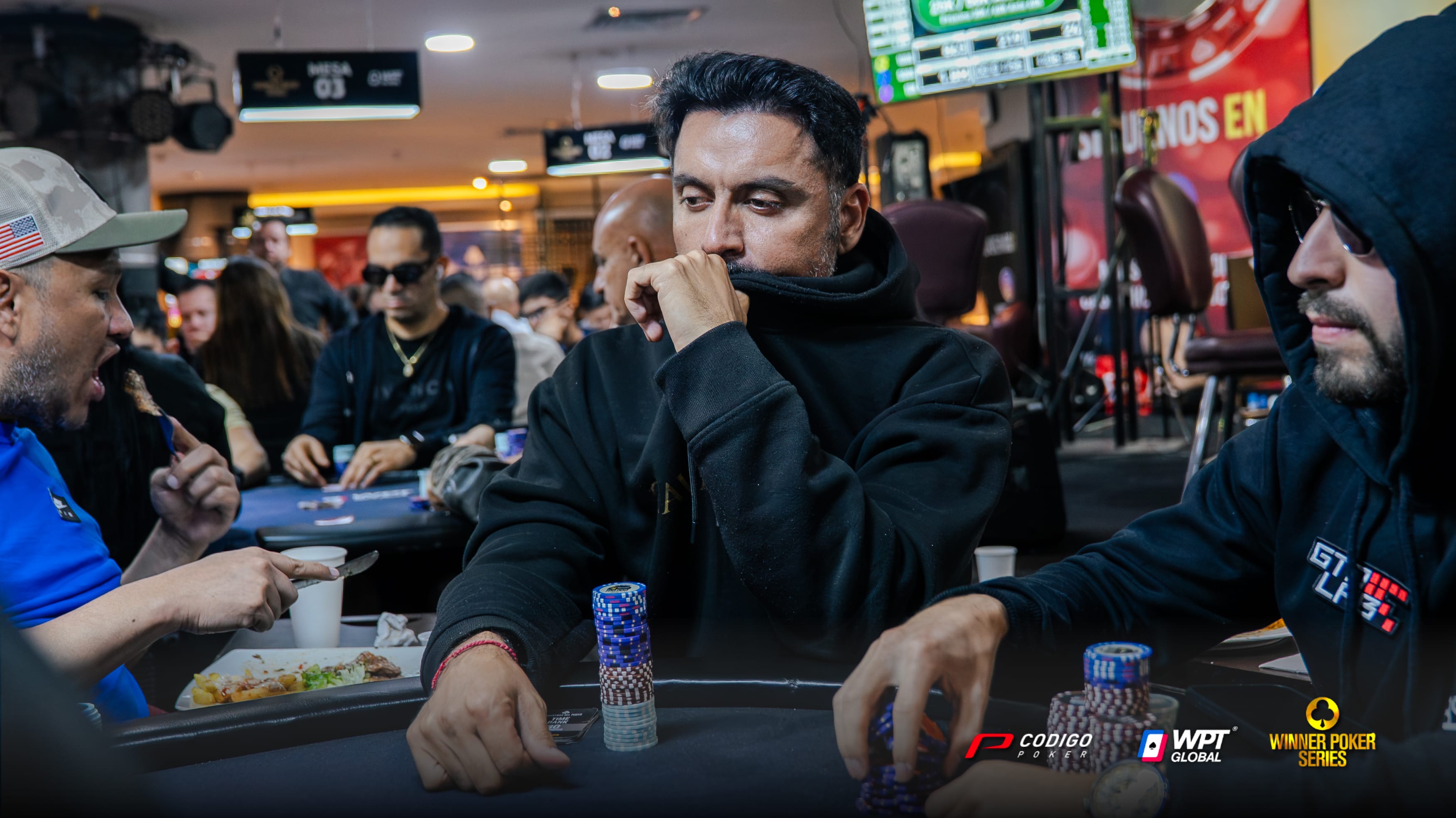 Guillermo De La Vega Main Event Dia 3 Wpt Bogota Ene 26
