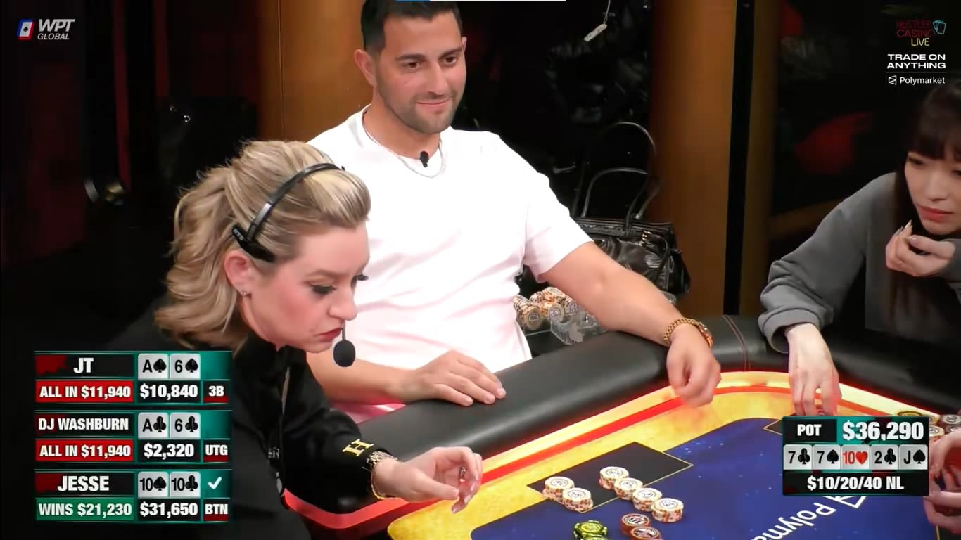 Un jugador pasó de tener solo US$500 a ganar US$31K en Hustler Casino Live