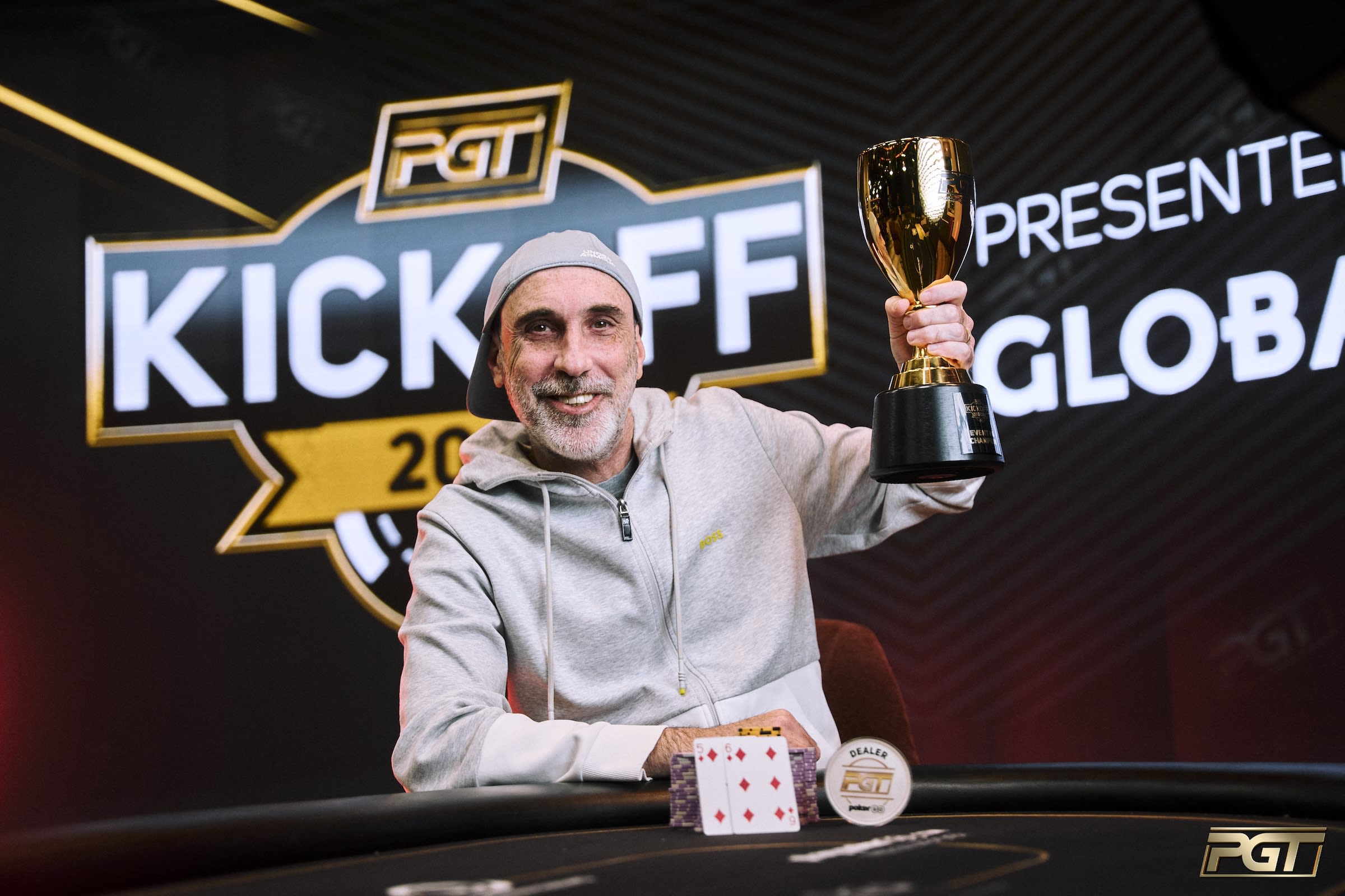 Campeón en Las Vegas: Ariel Mantel brilló y se llevó US$171K en el PokerGO Tour