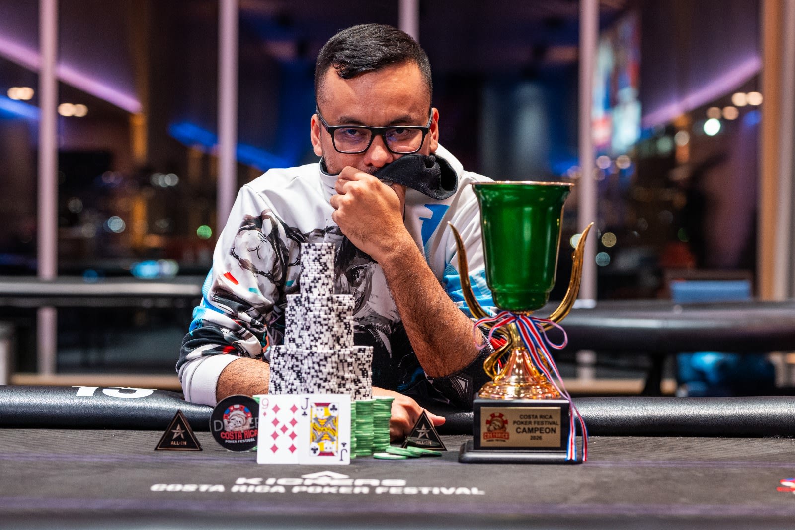 Luis Arce se quedó con el Main Event del Costa Rica Poker Festival