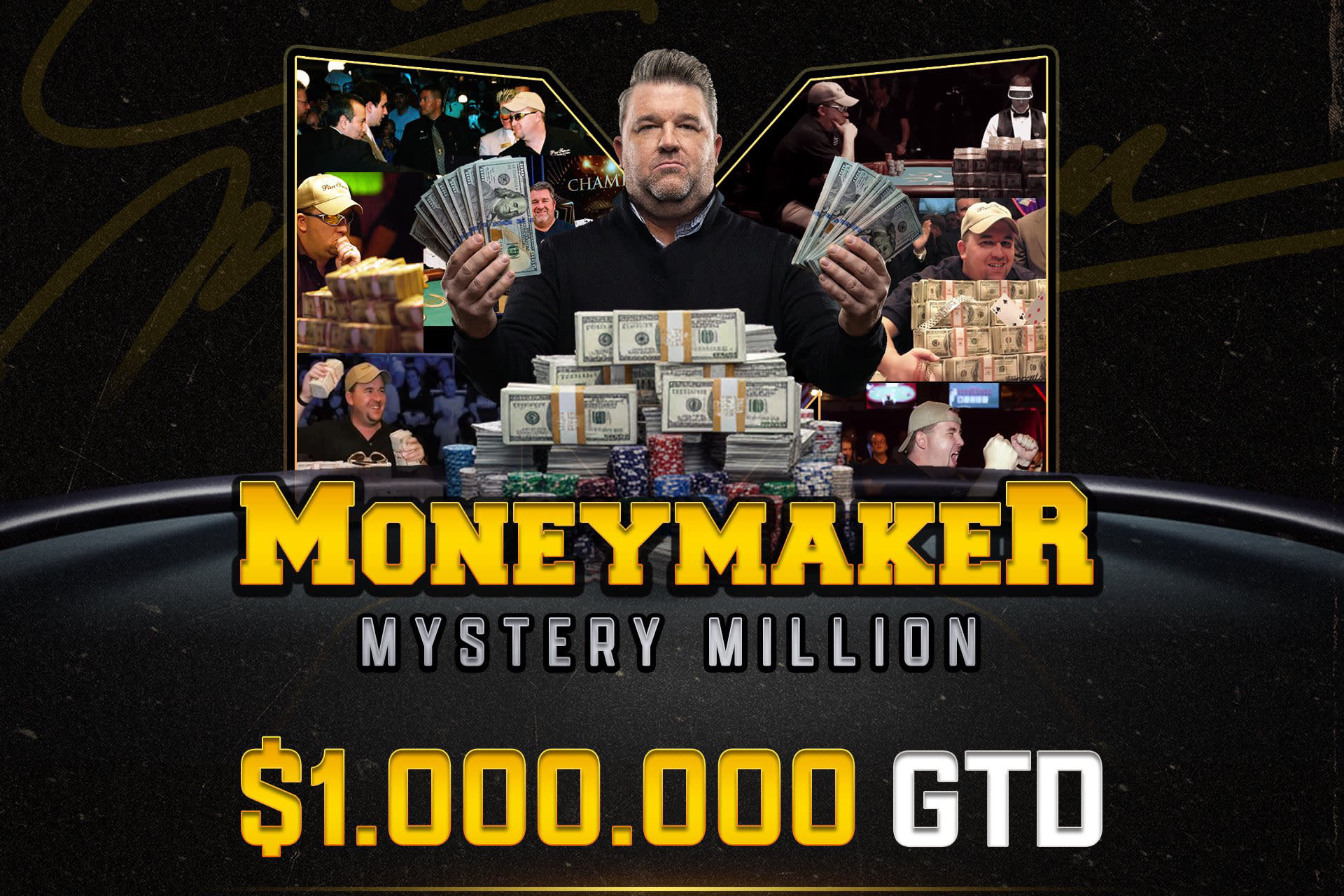 Moneymaker Mystery Million cruza la segunda mitad de su recorrido por US$1 Millón GTD