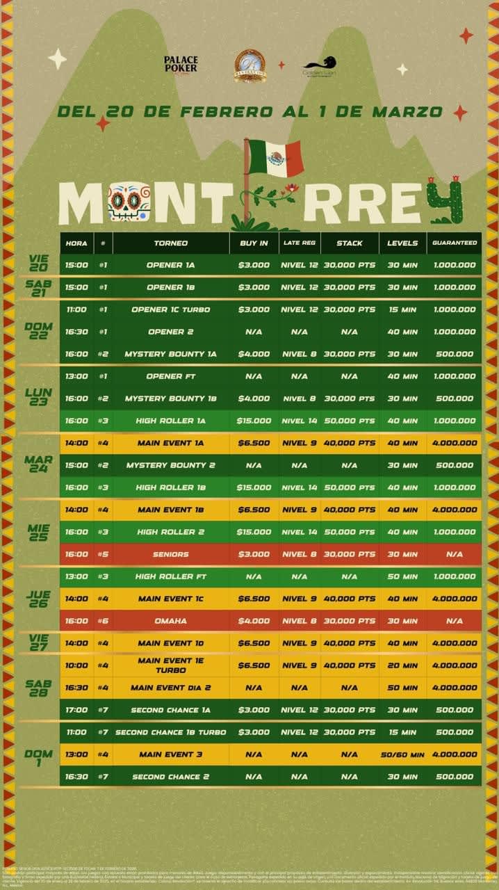 Psop Monterrey: ¡Este Viernes Comenzamos! 7 Psop Monterrey Agenda Generaled 1