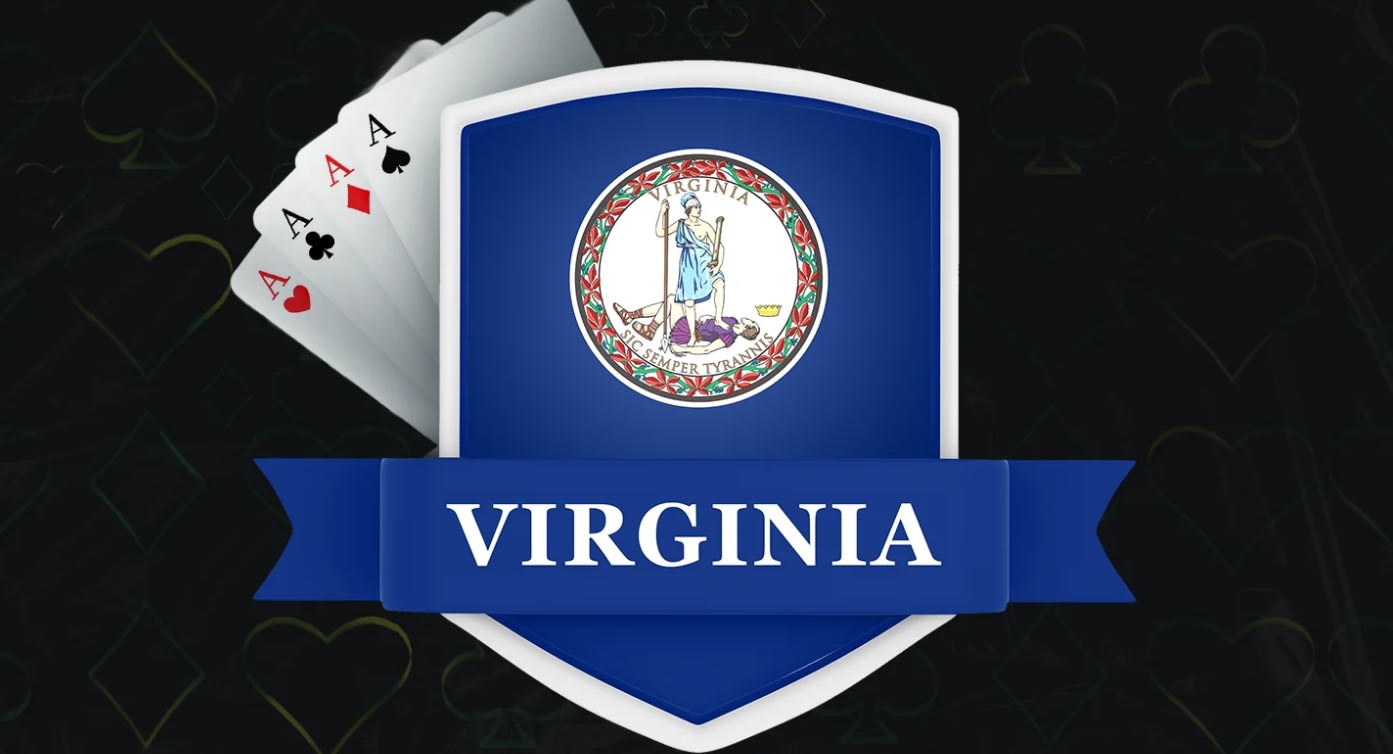 Virginia avanza hacia la legalización del poker online tras una votación clave en el Senado