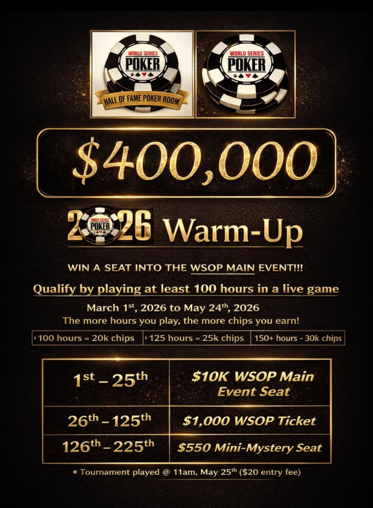 Wsop Me Horseshoe Promo