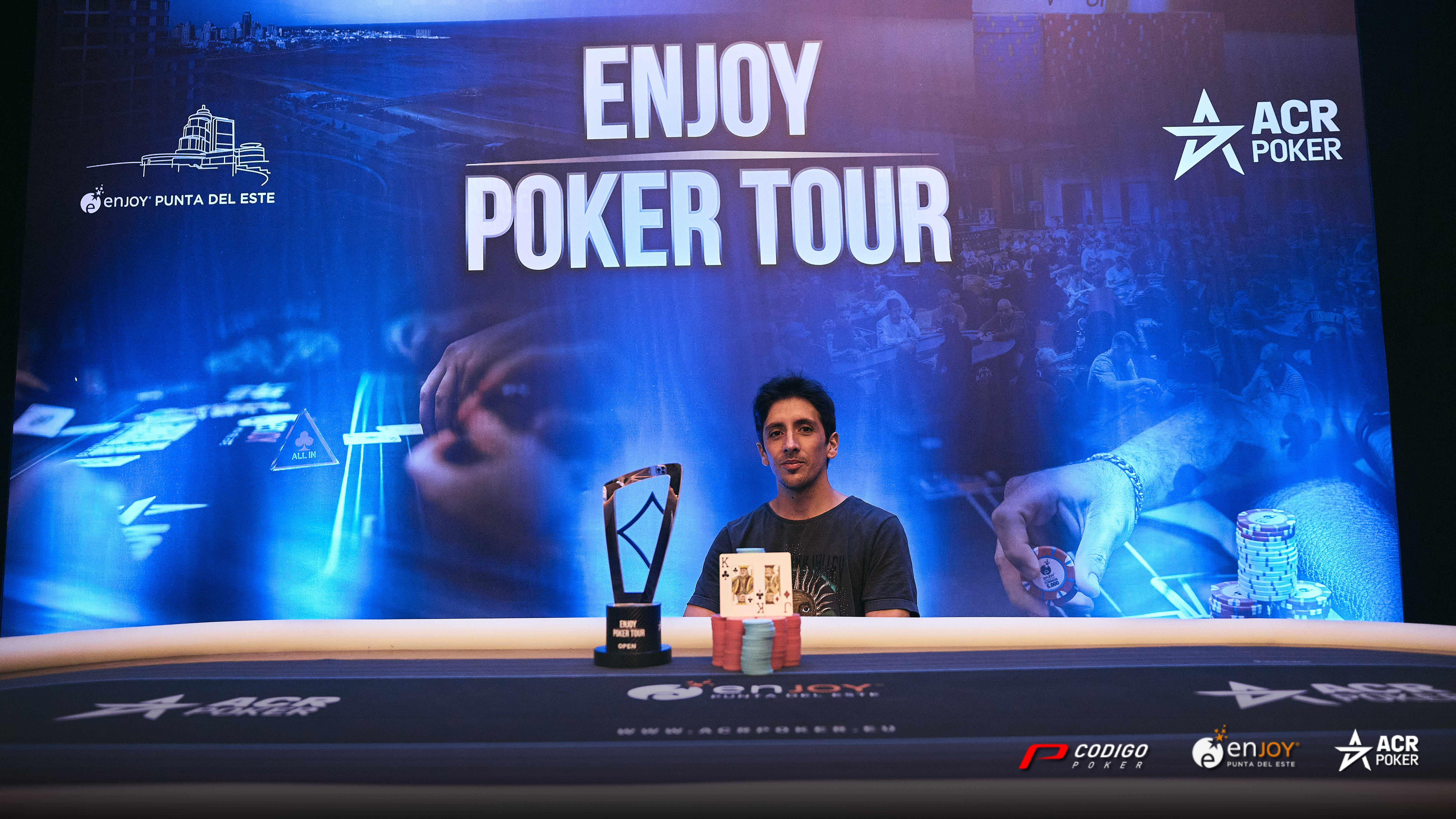 Enjoy Poker Tour: Federico Inzaurralde ganó el evento Open