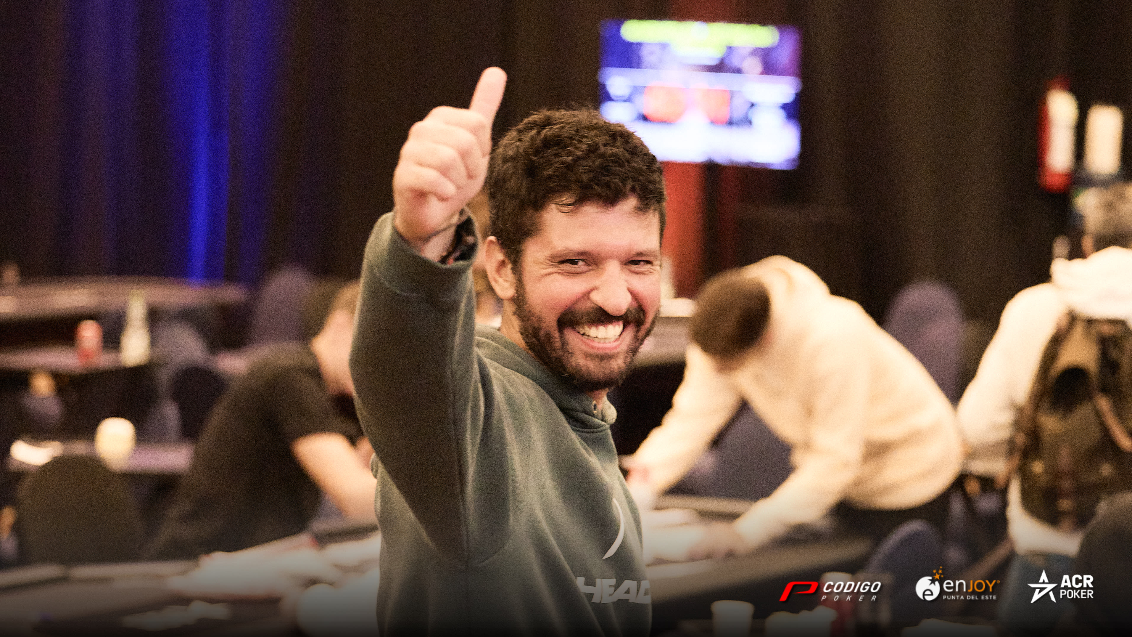 Enjoy Poker Tour: Mariano Pinochet lideró el Día 1 del High Roller