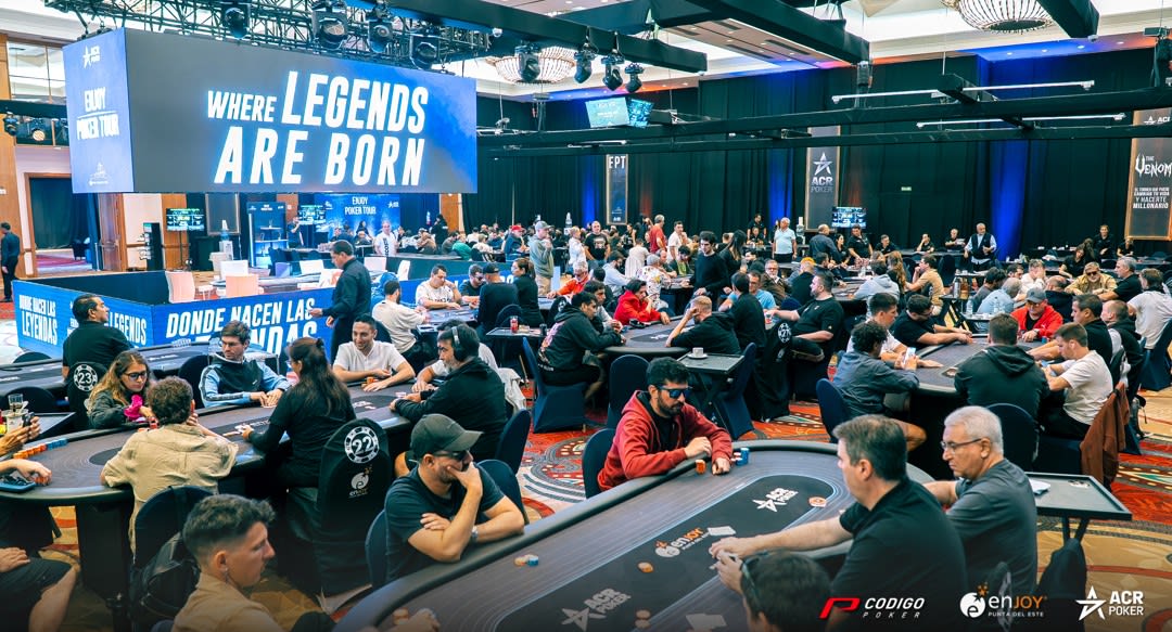 El Main Event del Enjoy Poker Tour, cada vez más grande: superó el garantizado