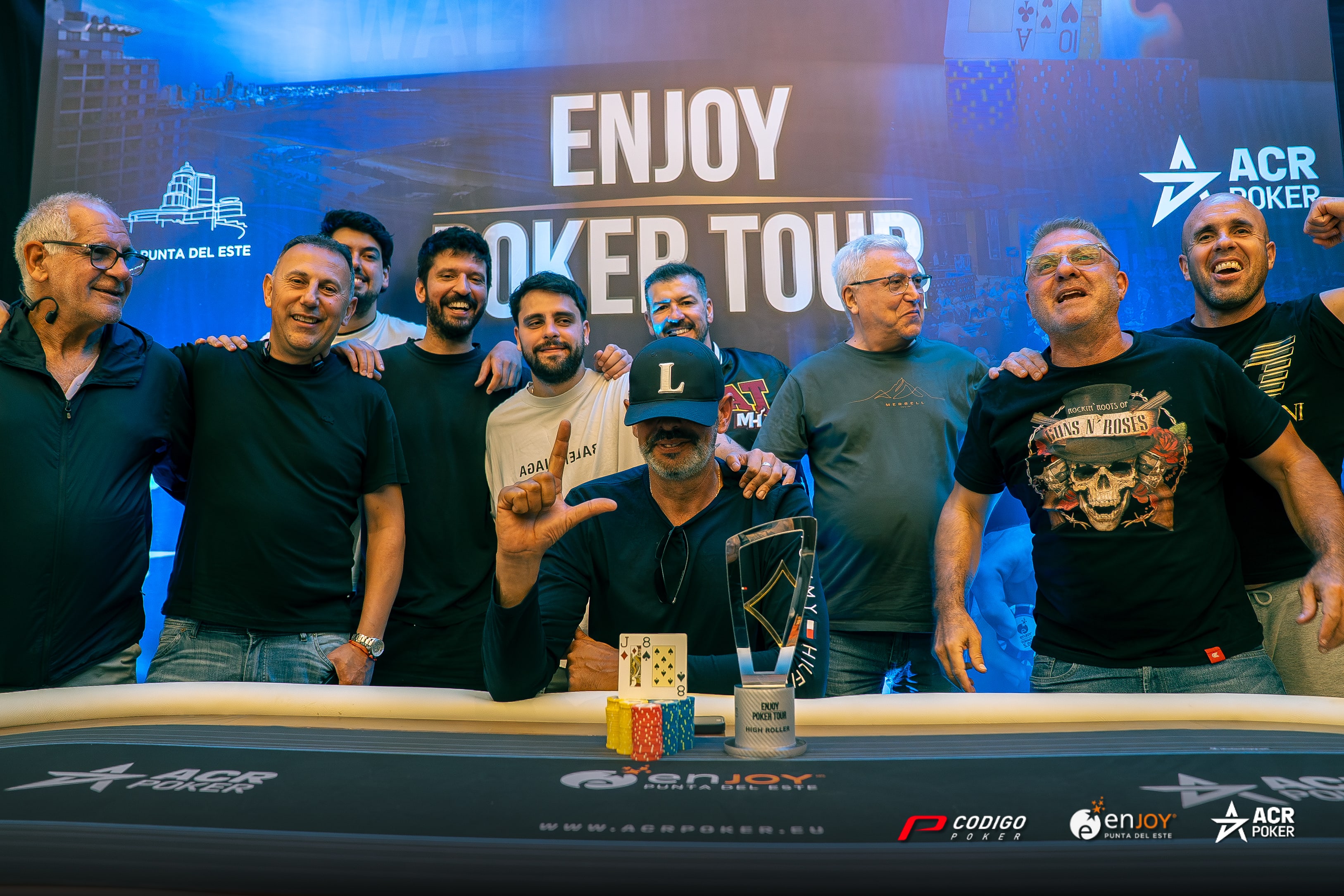 Enrique Techera se quedó con el High Roller del Enjoy Poker Tour