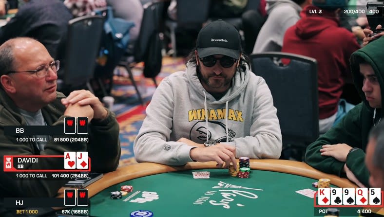 Davidi Kitai sigue enseñando cómo funciona la mente de un pro en la WSOP
