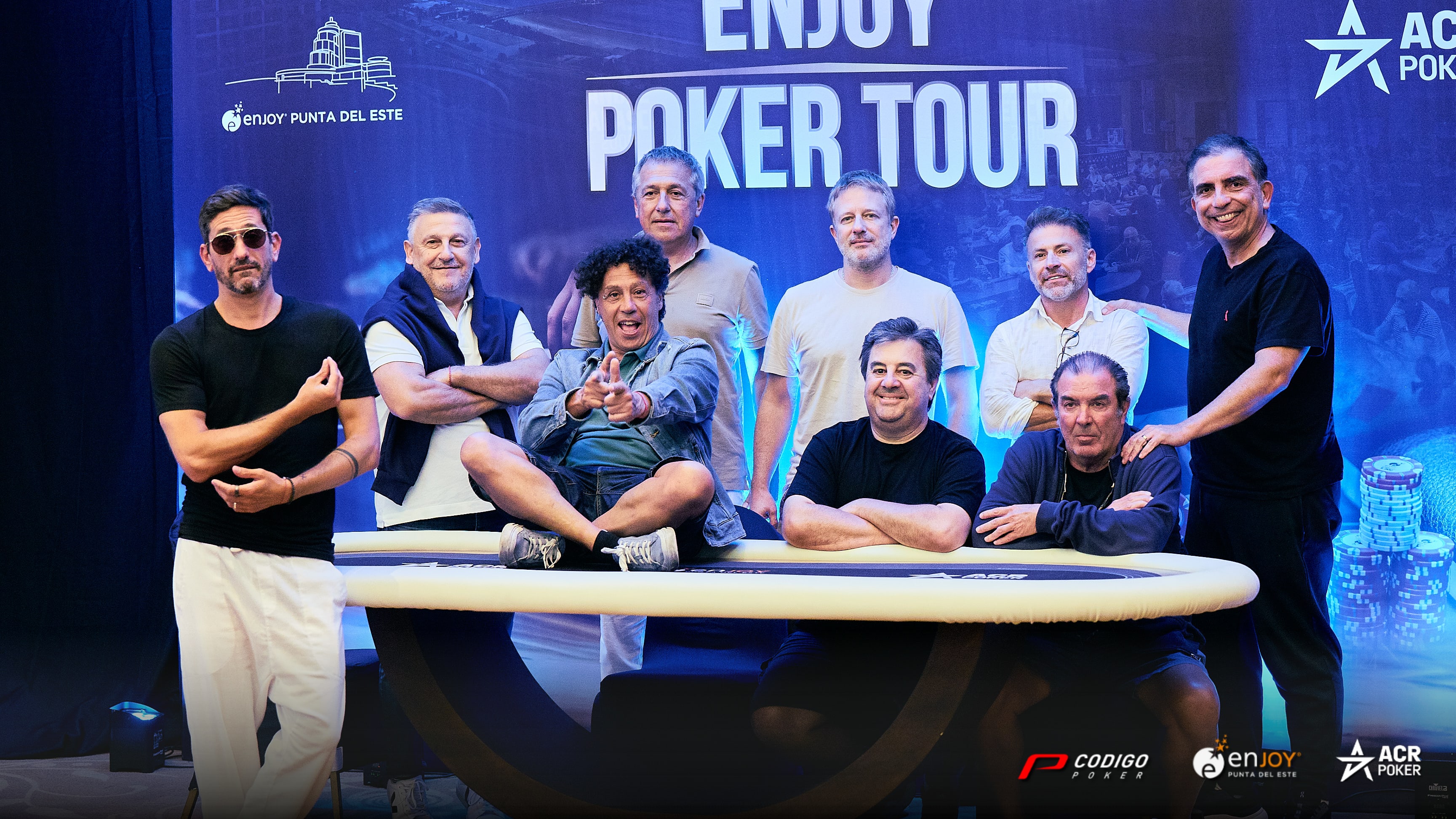 Enjoy Poker Tour: Vinicius Pinheiro comanda a los finalistas del Senior Event