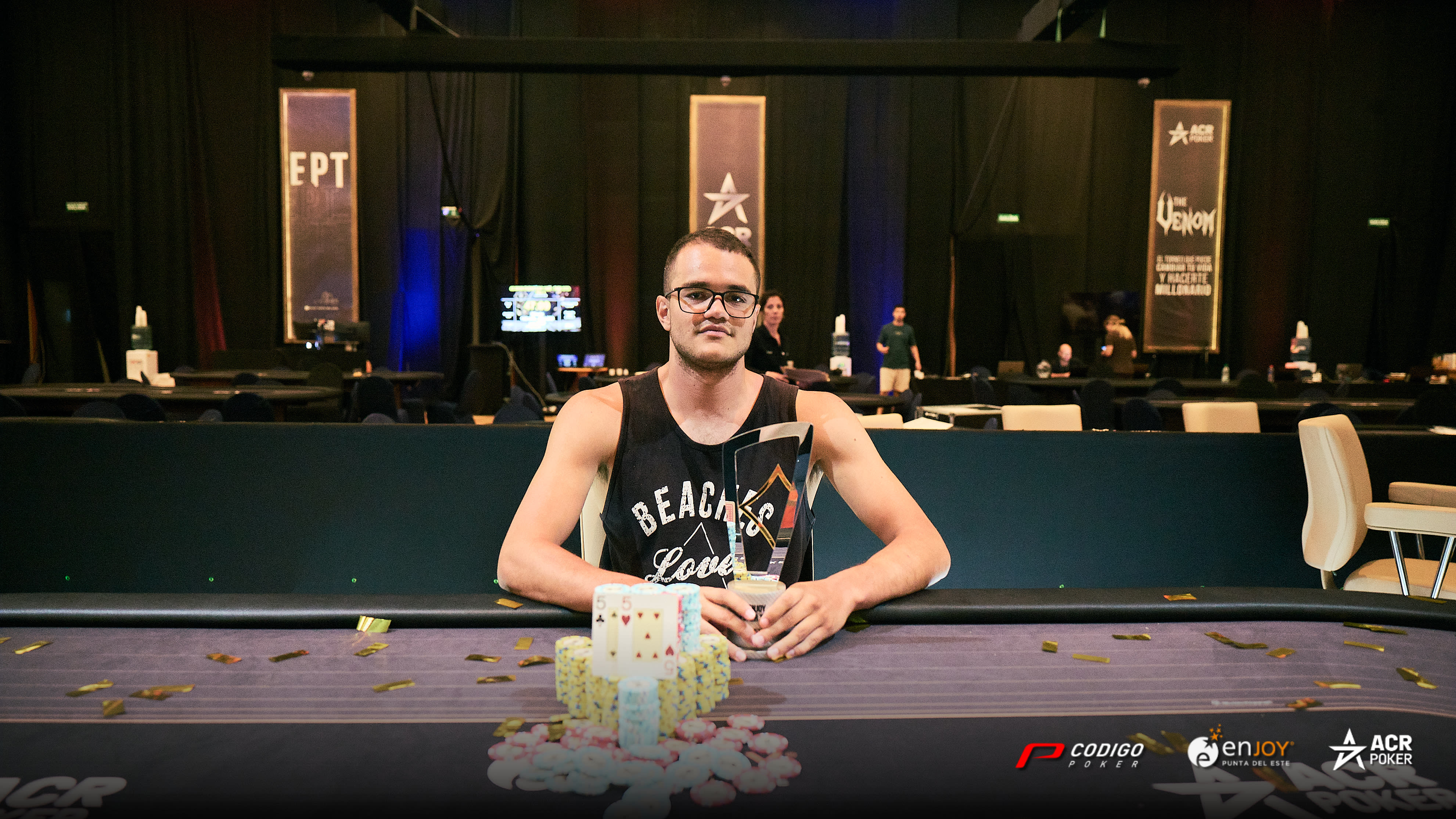 Carlos Serrano ganó el primer Main Event del 2026 en el Enjoy Poker Tour