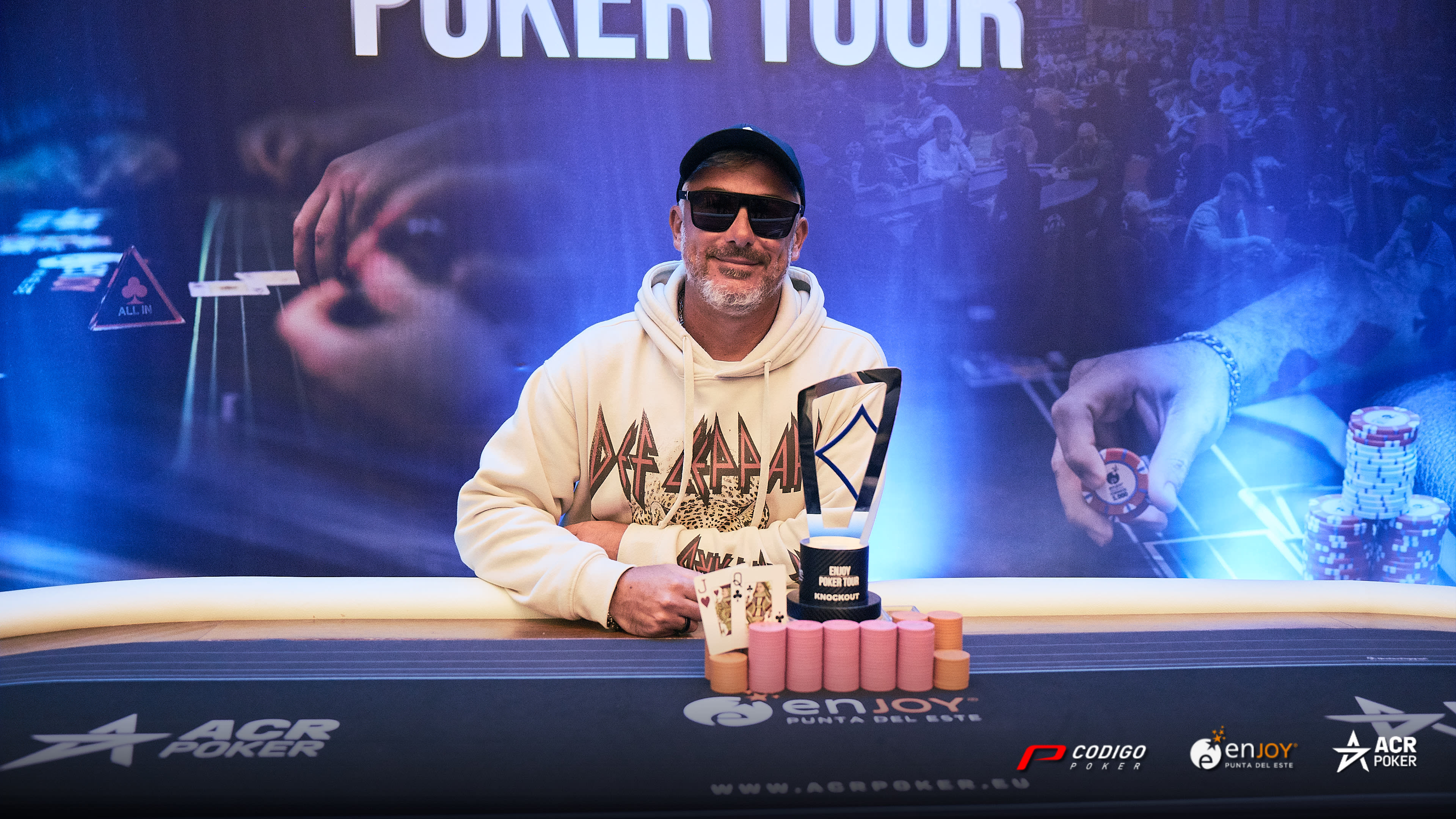 Enjoy Poker Tour: Gonzalo Díaz ganó el evento KnockOut