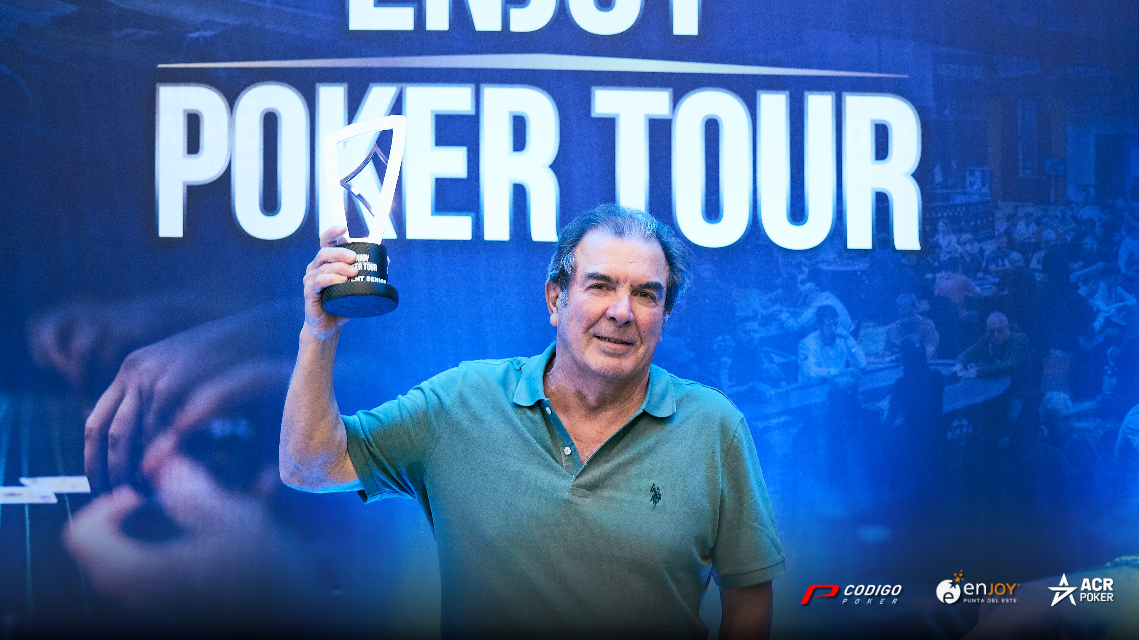 Federico Sturzenegger ganó el Senior Event del Enjoy Poker Tour