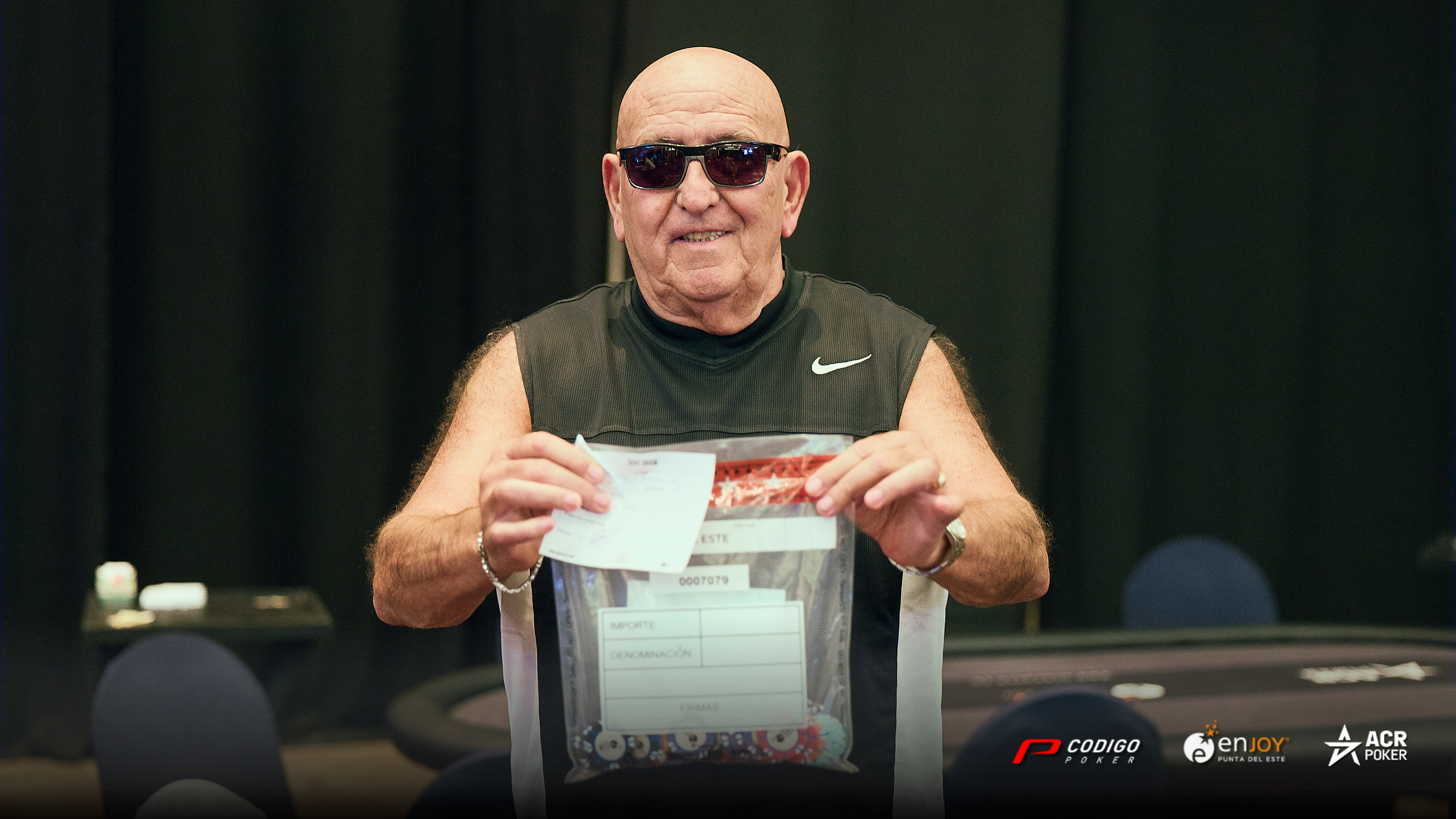 Enjoy Poker Tour: Rolando Soria lideró el Día 1 del Super High Roller