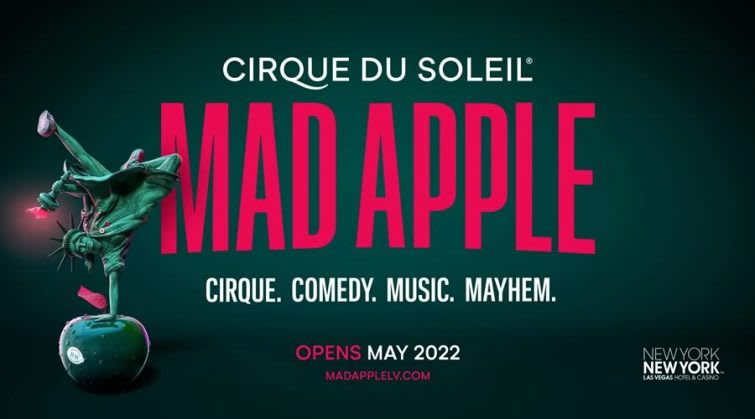 Mad Apple Rapper Cirque du Soleil presentó su nuevo espectáculo - CodigoPoker